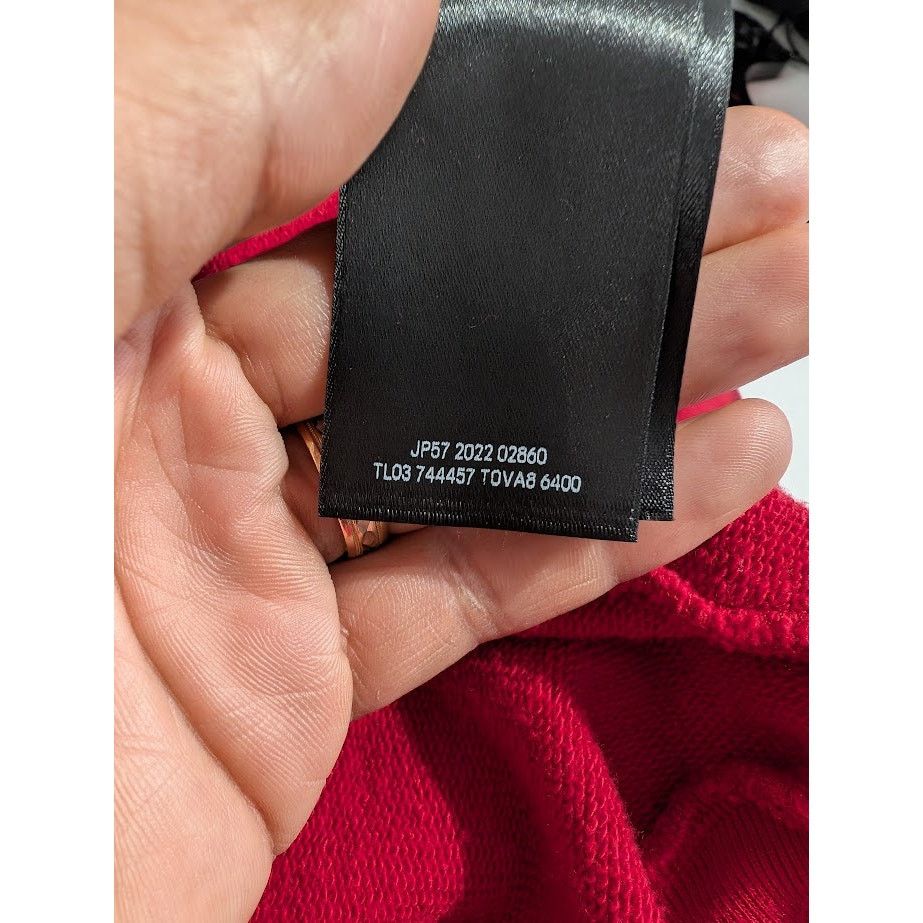Balenciaga o1rshd1 Skater Zip Hoodie in Red Size US S / EU 44-46 / 1 - 16 Thumbnail