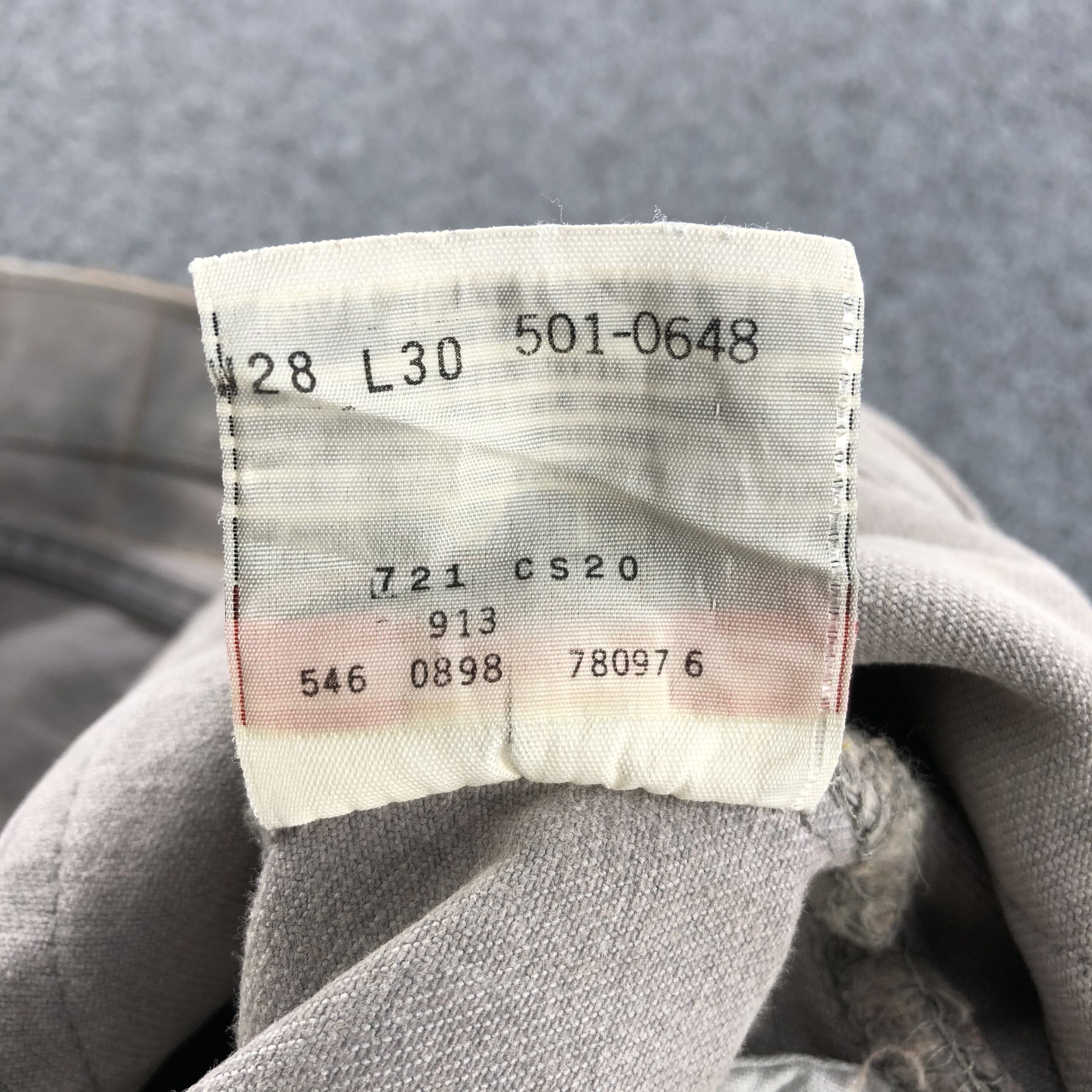 Levi's Vintage 90s Levis 501 Jeans-JM1550 Size US 28 / EU 44 - 12 Thumbnail