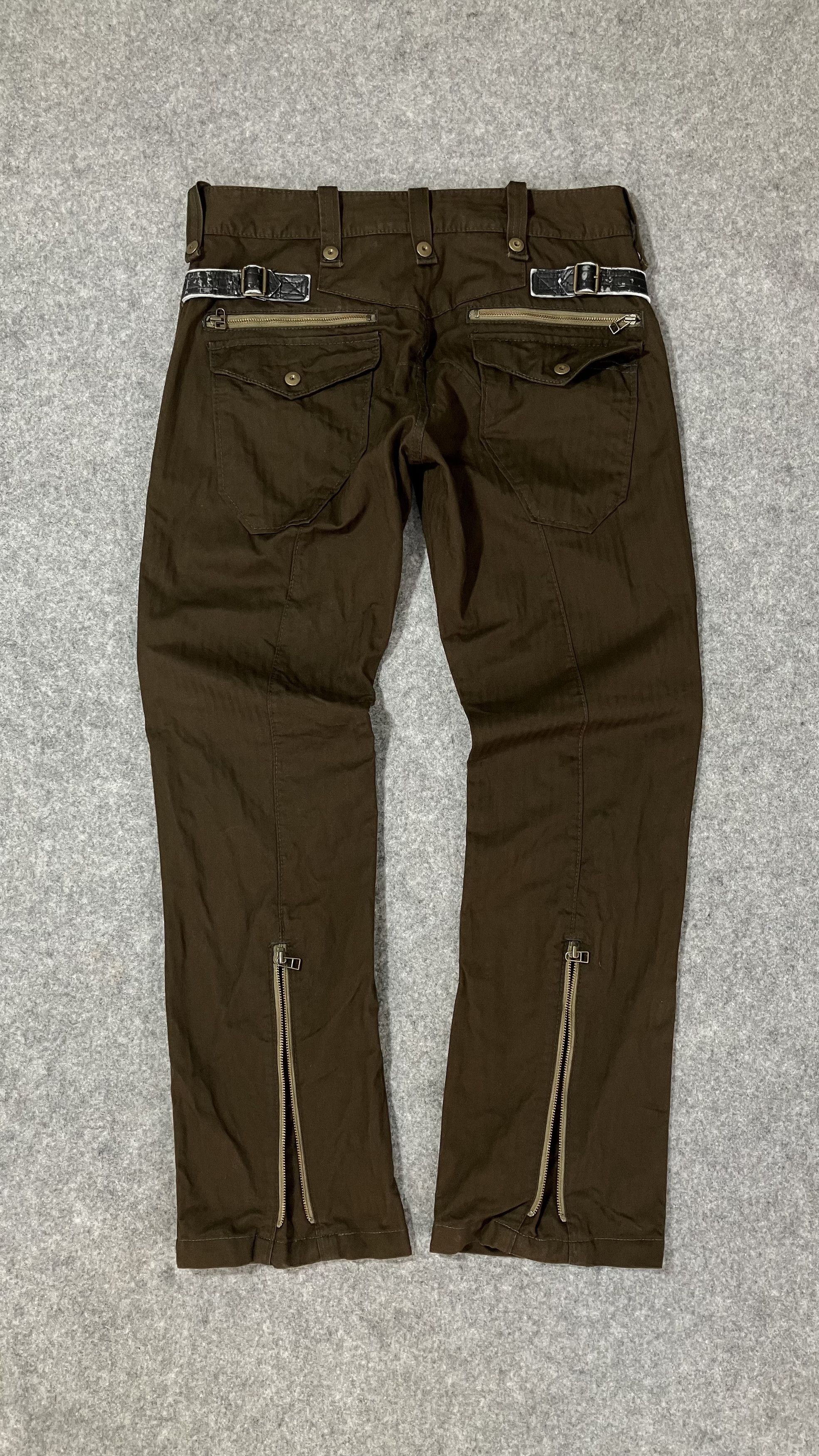 If Six Was Nine Vintage multi-zipper tactical pants Size US 36 / EU 52 - 2 Thumbnail
