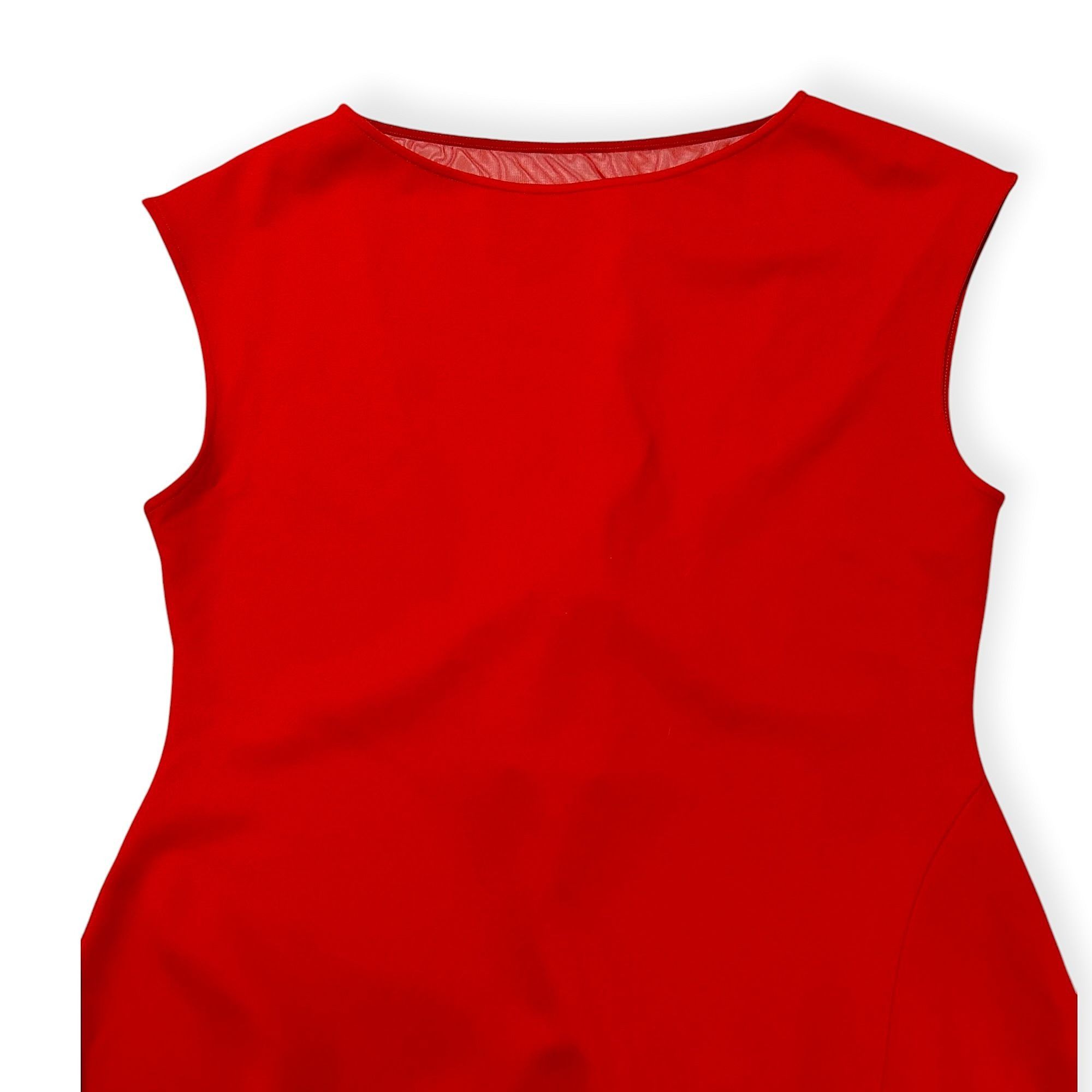 Other Victor Glemaud Cap Sleeve Bodycon Mini Dress, Red, Size XL, Size XL / US 12-14 / IT 48-50 - 7 Thumbnail
