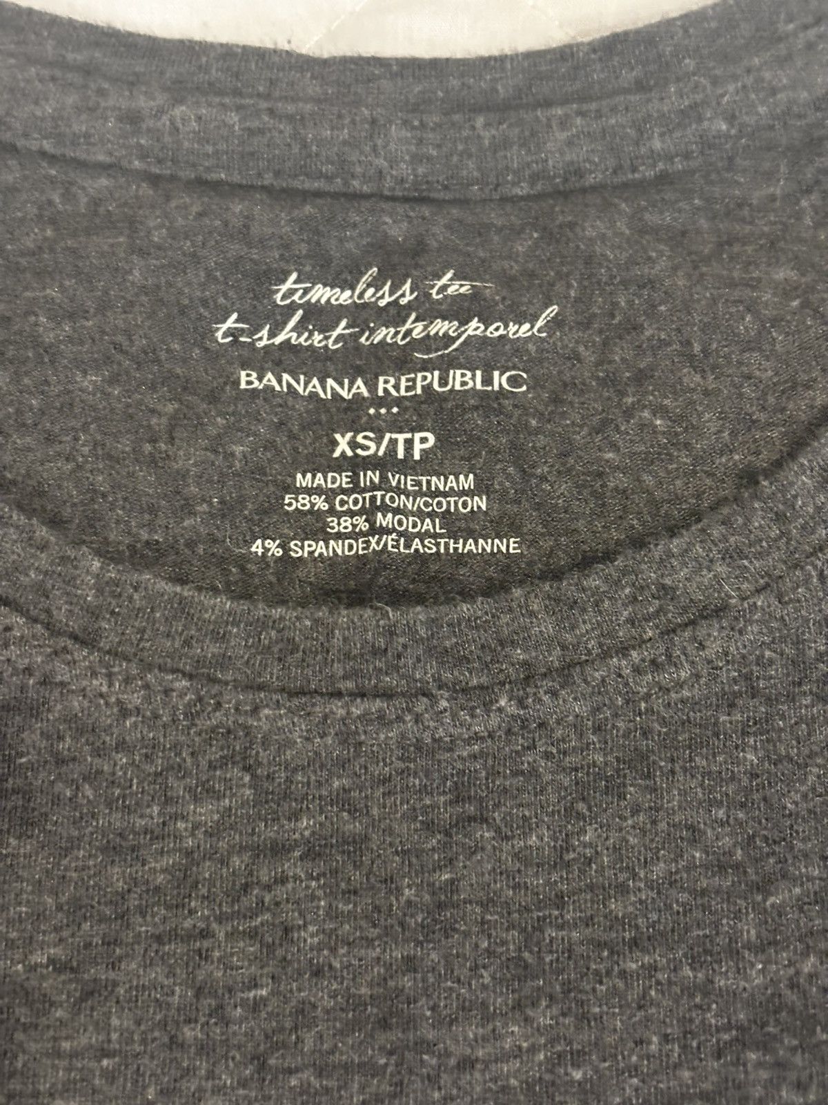 Banana Republic 2 Gray & Green T.shirts.wt803 Size XS / US 0-2 / IT 36-38 - 3 Thumbnail