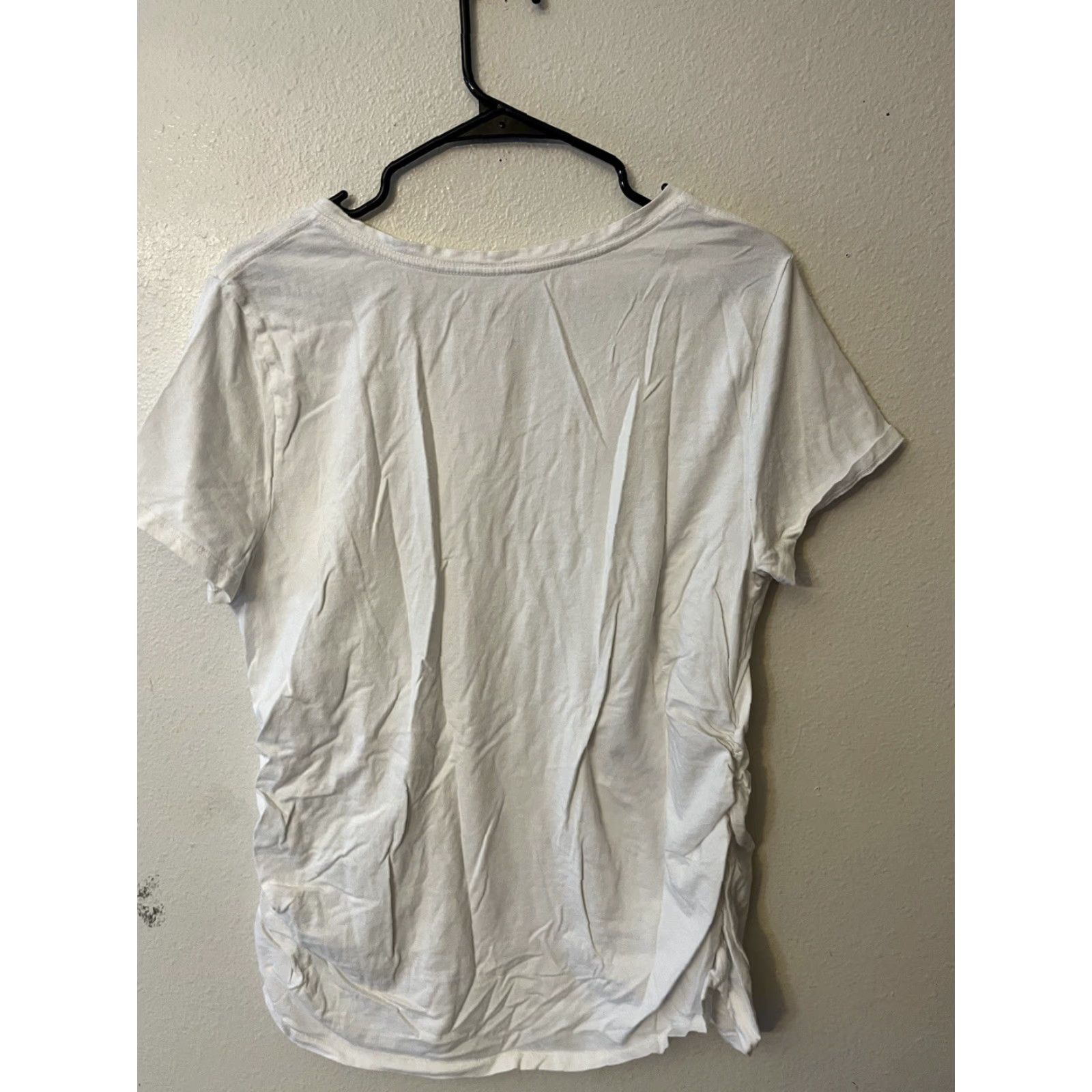 Vintage Isabel Ingrid & Ladies Maternity Size White V-Neck Tshirt XXL 2XL Size XXL / US 16-18 / IT 52-54 - 3 Thumbnail