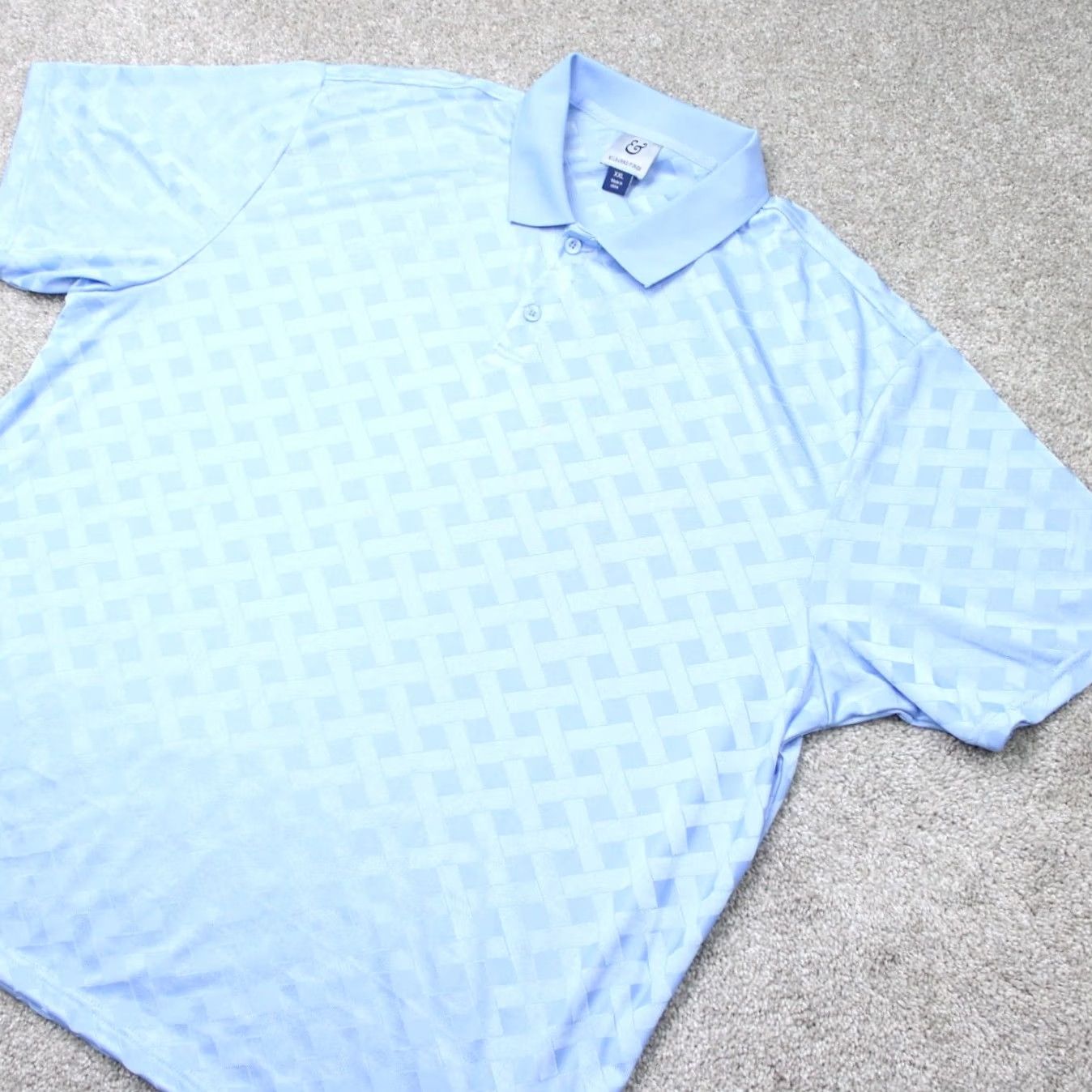 Vintage Kilburne Finch Polo Shirt Mens 2XL XXL Geometric Blue 100% Rayon Short Sleeve Polo Shirt Mens 2XL XXL Blue Geometric Rayon Short Sleeve Polo Shirt Size US XXL / EU 58 / 5 - 3 Thumbnail