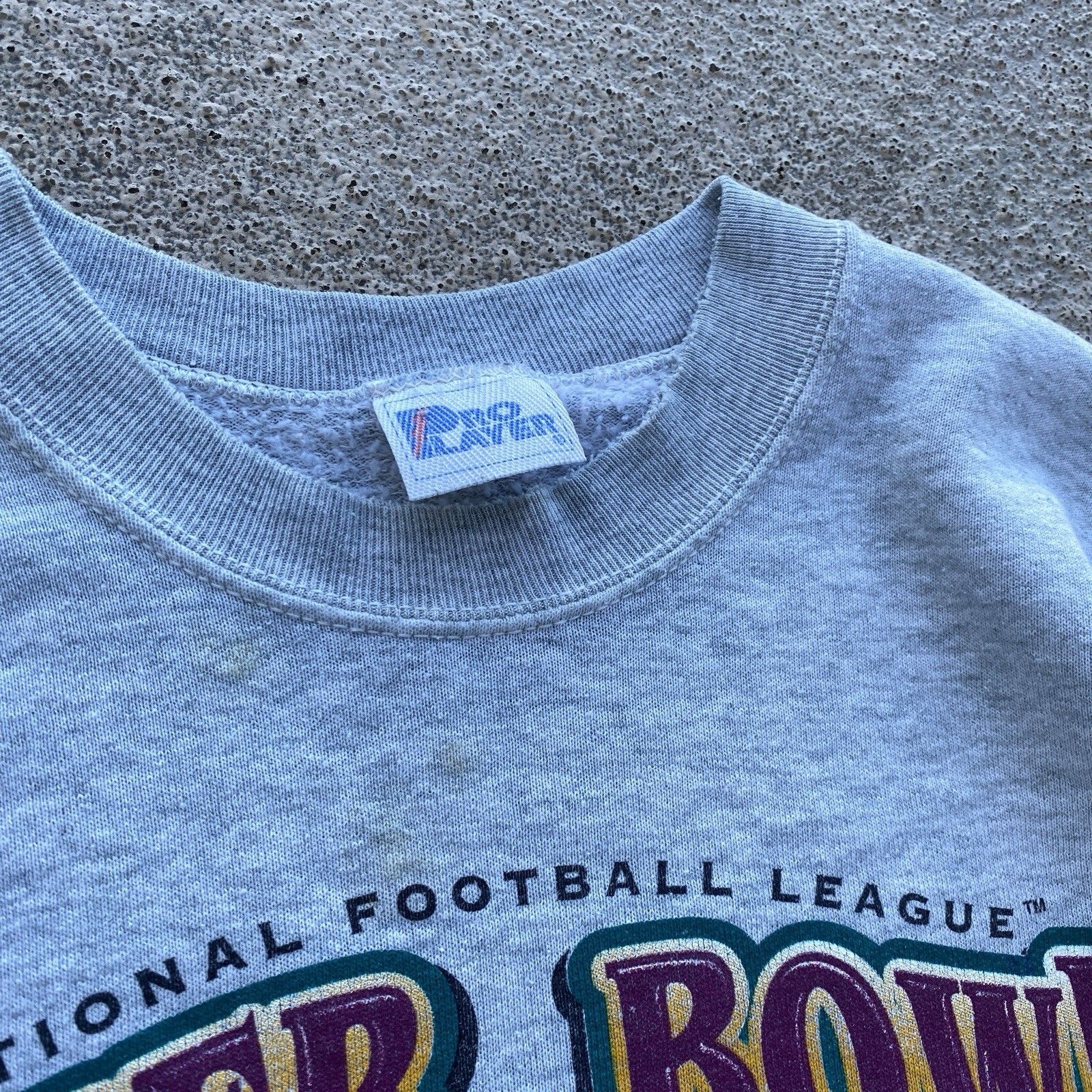 Vintage Vintage 1997 SuperBowl 31 XXXI Patriots Packers Sweatshirt Size US XL / EU 56 / 4 - 7 Thumbnail