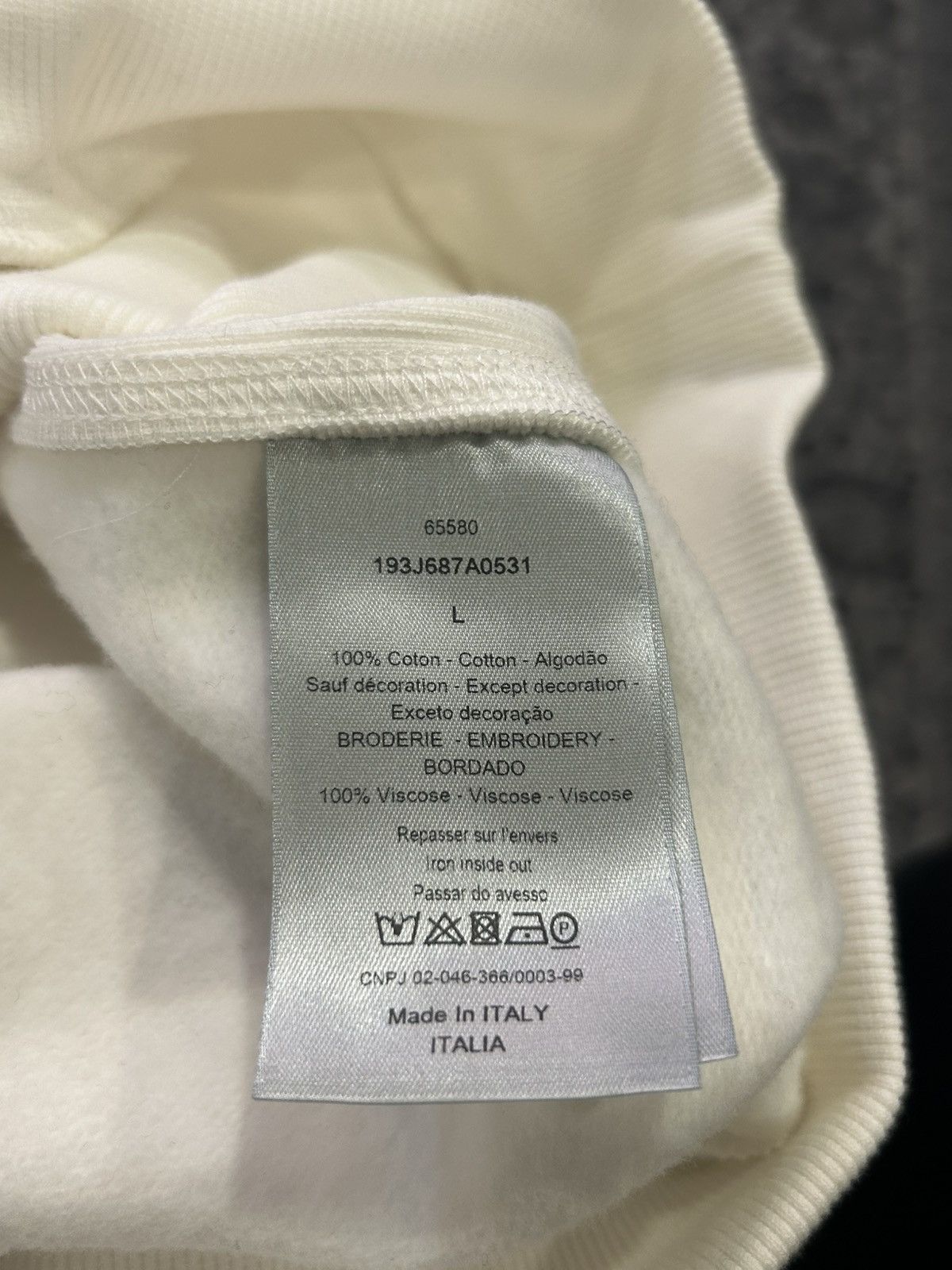 Christian Dior Monsieur Dior x Kenny Scharf Embroidery Crewneck Size US L / EU 52-54 / 3 - 6 Thumbnail