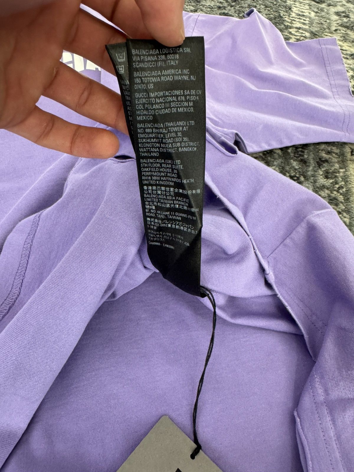 Balenciaga Belenciaga distressed tee Size US XXL / EU 58 / 5 - 6 Thumbnail