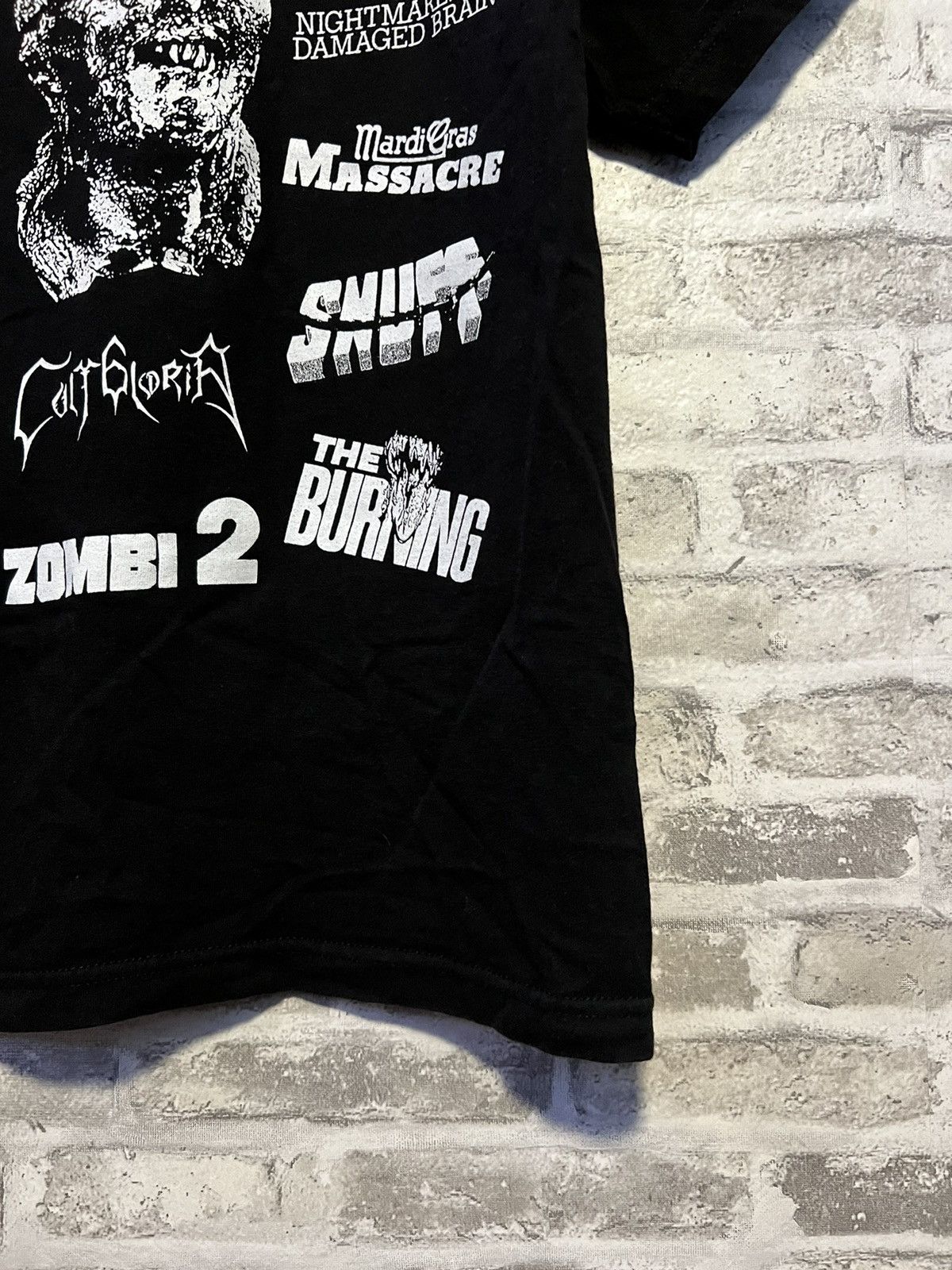 G59 Records CULT GLORIA - NASTY T- SHIRT (BLACK) MEDIUM Size US M / EU 48-50 / 2 - 12 Thumbnail