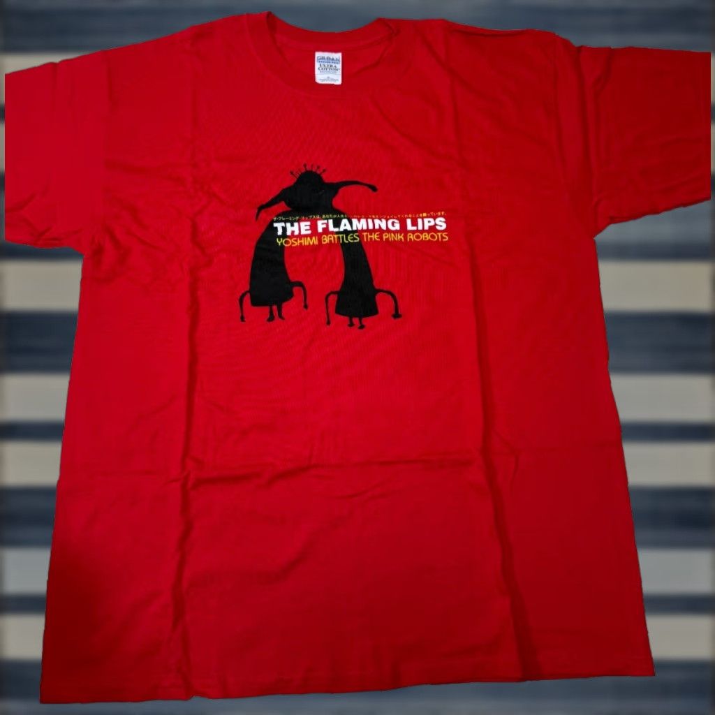 Gildan VINTAGE The Flaming Lips Yoshimi Battles the Pink Robots T