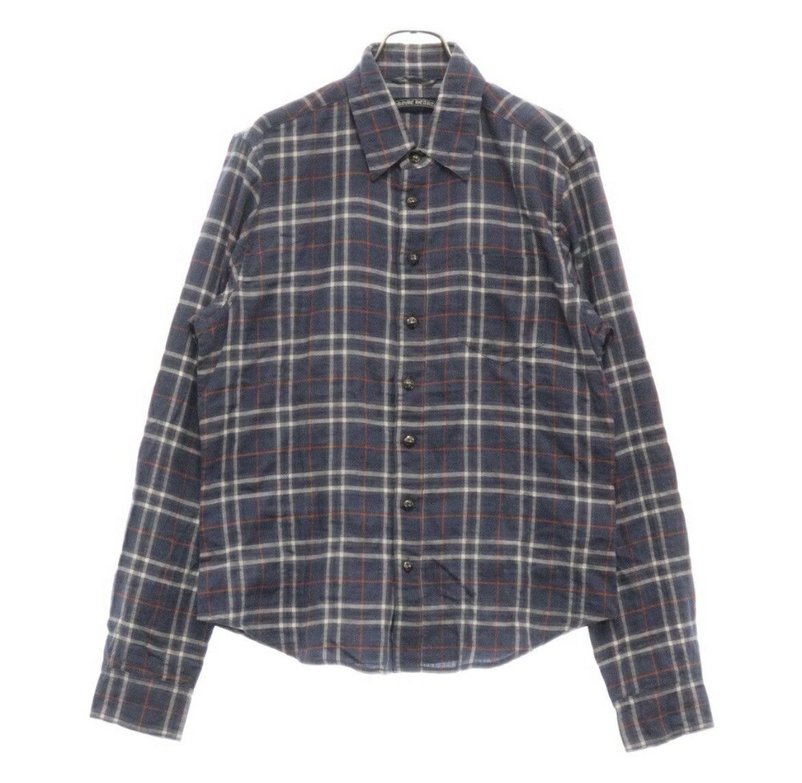 Chrome Hearts Chrome Hearts Cross ball leather cross patch check shirts Size US S / EU 44-46 / 1 - 1 Thumbnail