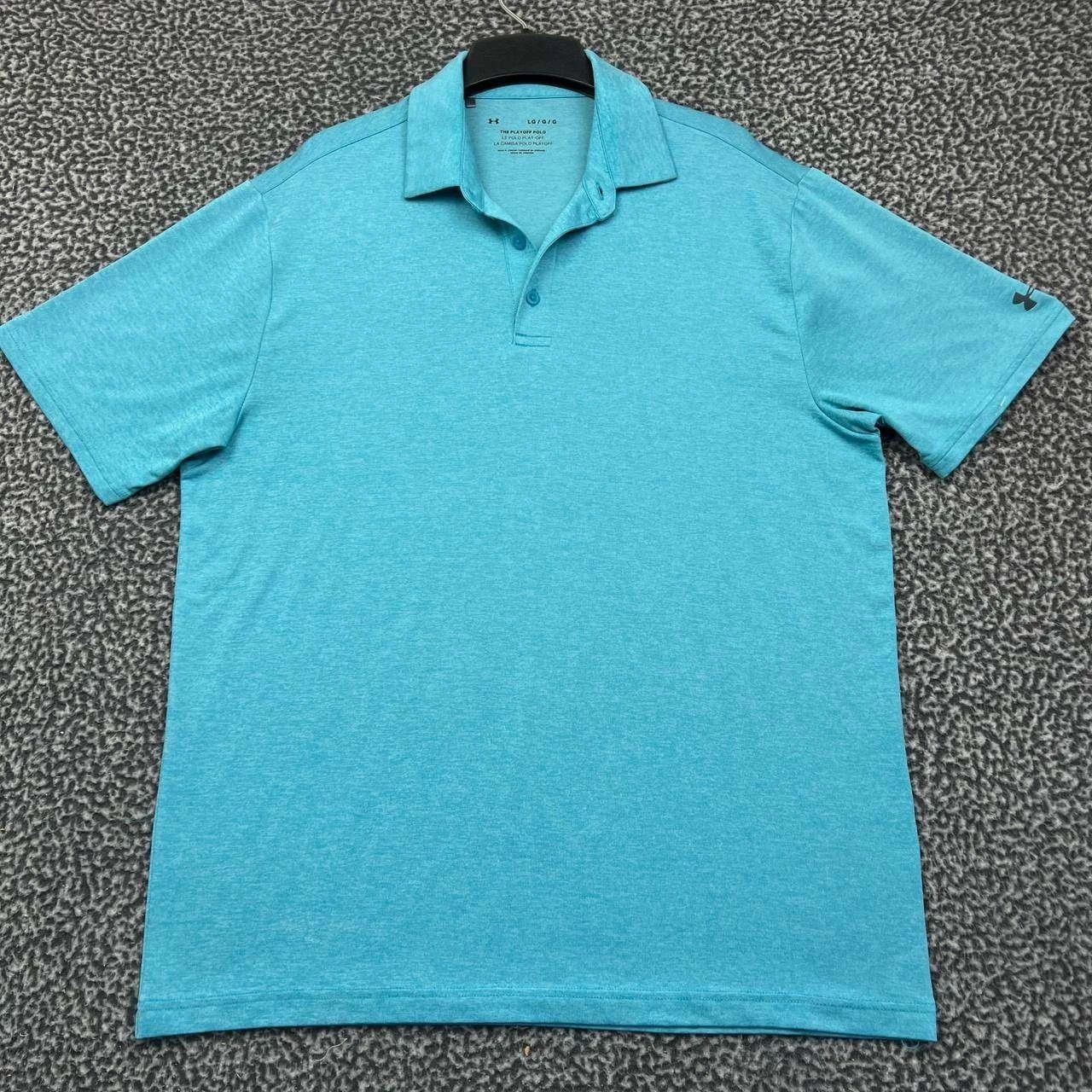 Under Armour Under Armour Playoff Polo Shirt Men Blue Golf Collared L Size US L / EU 52-54 / 3 - 1 Thumbnail