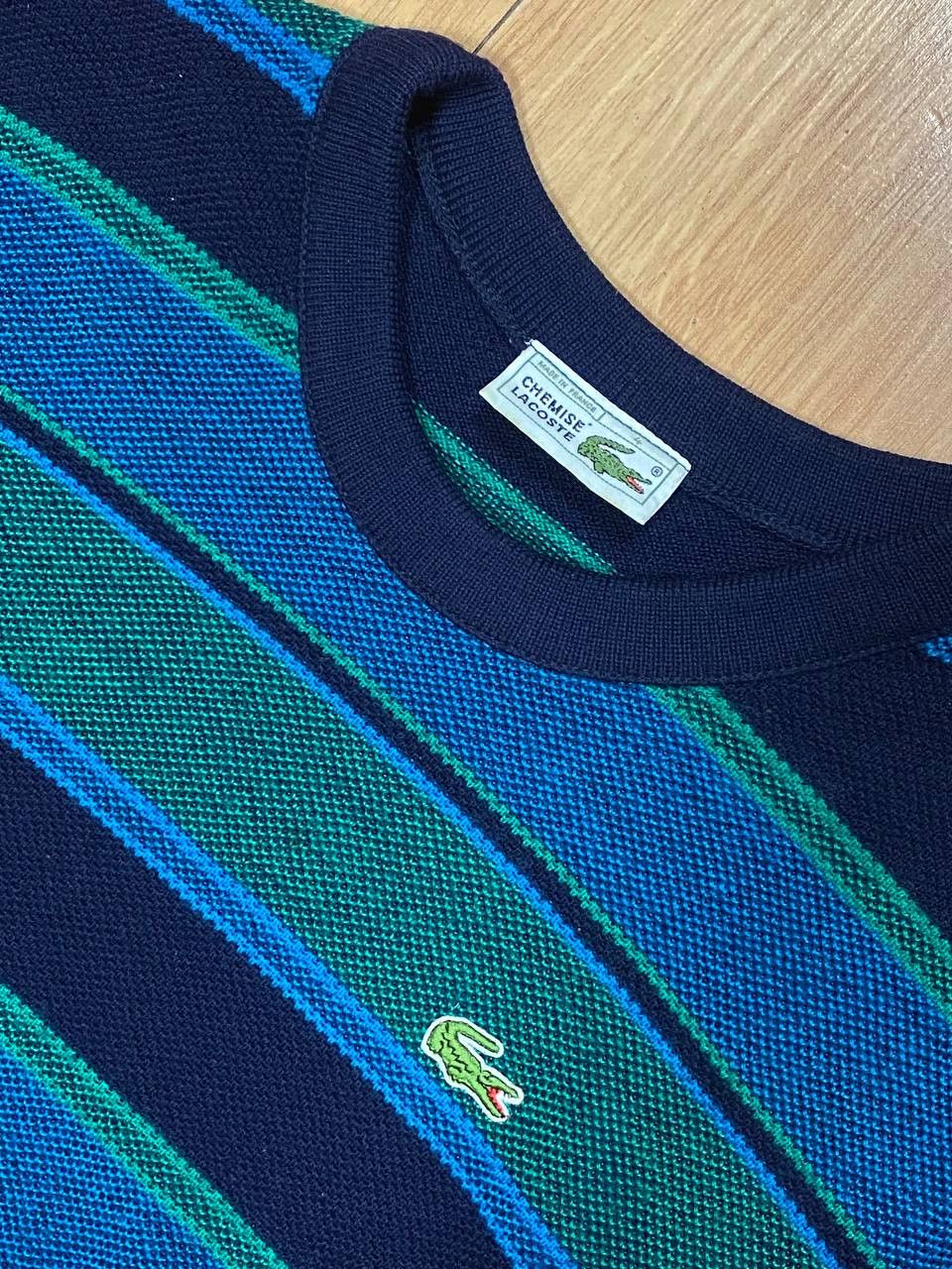 Lacoste Vintage Lacoste crewneck sweater Size US M / EU 48-50 / 2 - 2 Thumbnail