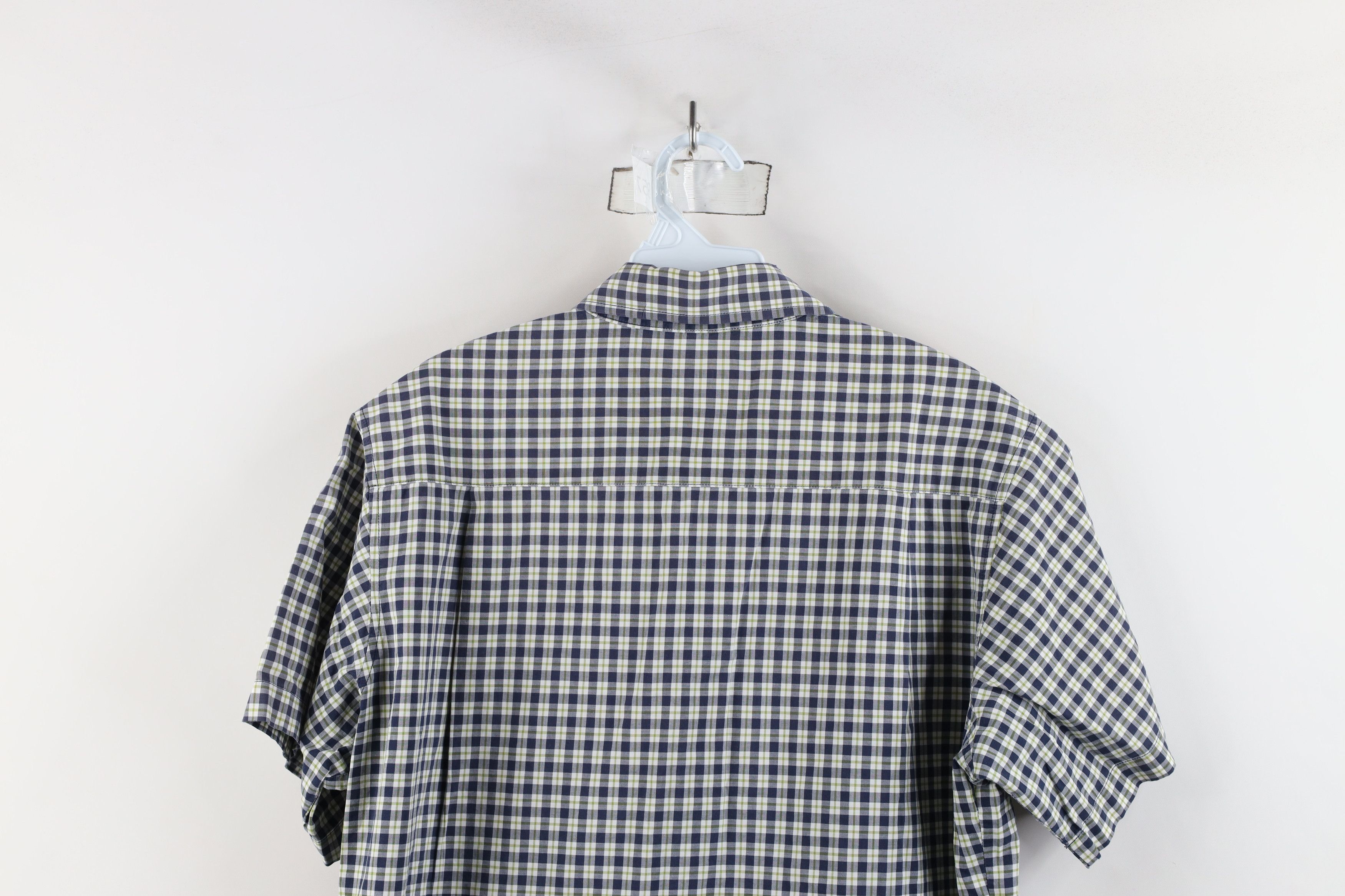 Carhartt × Vintage Vintage Carhartt Short Sleeve Collared Button Shirt Plaid Size US L / EU 52-54 / 3 - 15 Thumbnail