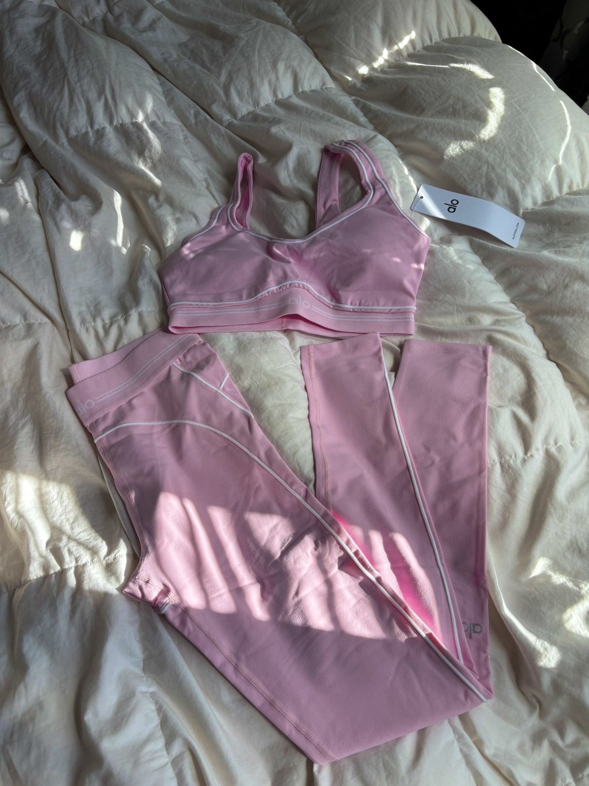 Alo Yoga Alo Heart Throb Ping Set Size 27" / US 4 / IT 40 - 1 Thumbnail