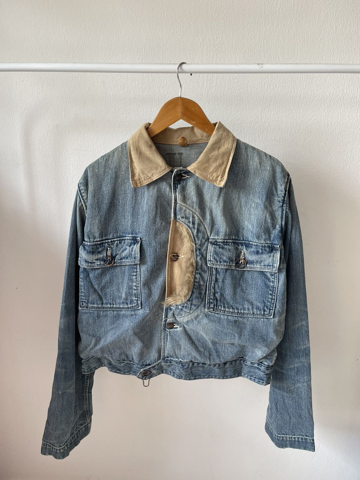 Kapital Rare Kapital Type 2 With Fur Hidden Pocket Jacket Size US L / EU 52-54 / 3 - 2 Thumbnail