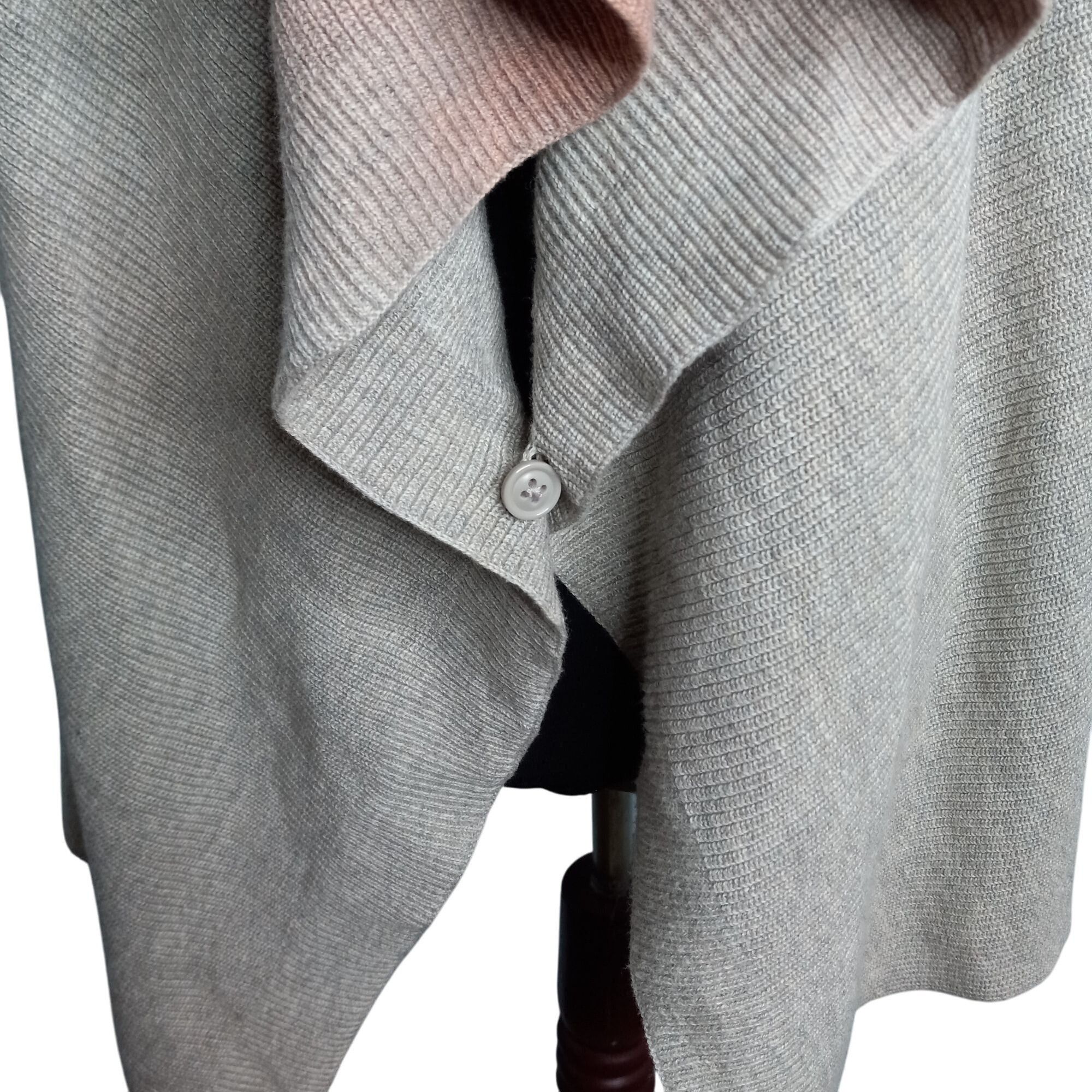 J. Jill Purejill J Jill One Size Poncho Ombré Knit Cape Soft Gradien Size ONE SIZE - 6 Thumbnail