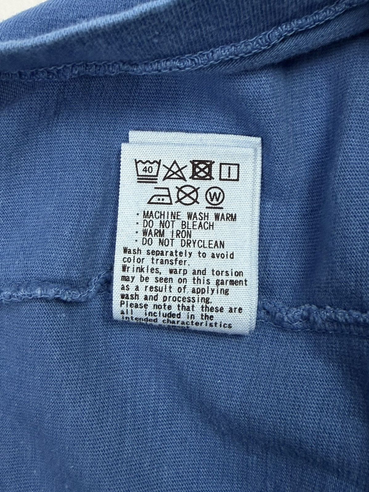 Blue Blue Japan Blue Blue JAPAN Tiger Graphic Vintage Tee Archive Streetwear Size US L / EU 52-54 / 3 - 17 Thumbnail