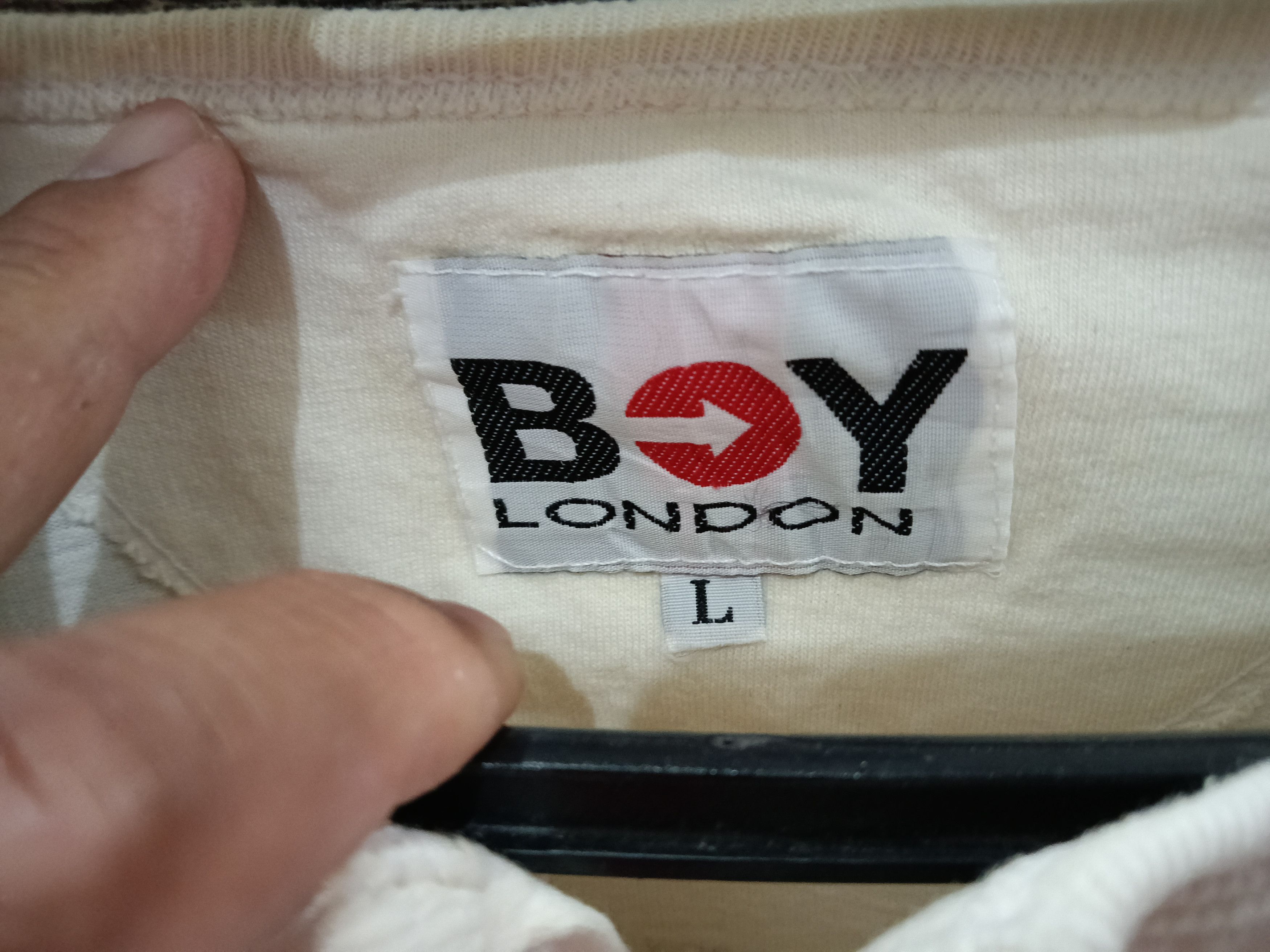 Boy London VINTAGE USA BOY LONDON TSHIRT Size US L / EU 52-54 / 3 - 4 Thumbnail