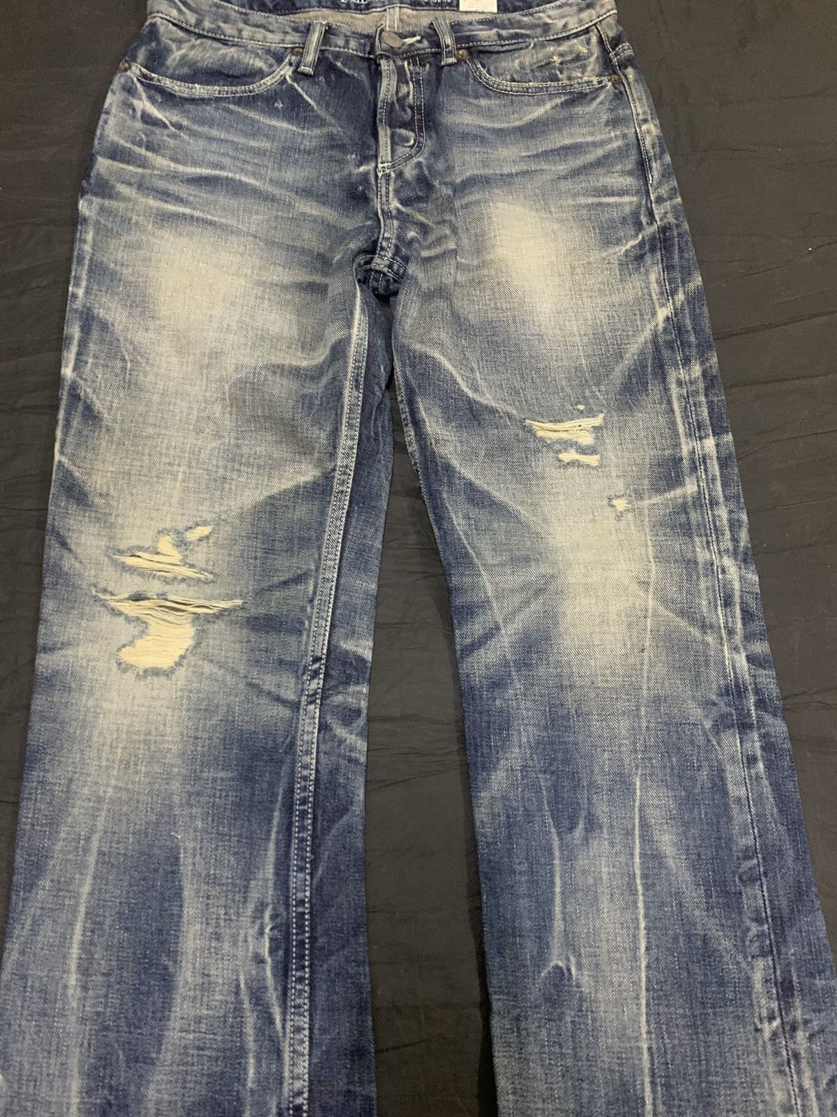 If Six Was Nine × Japanese Brand × Le Grande Bleu (L.G.B.) DELAY by ufin&sons flare Size US 31 - 2 Thumbnail
