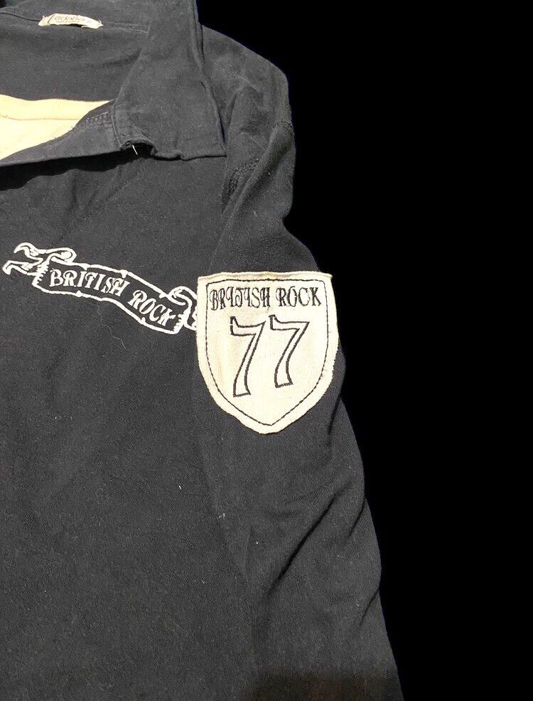 If Six Was Nine × Japanese Brand × Le Grande Bleu (L.G.B.) 🖤Double Layer Adobe British Rock Longsleeve ~ IfSixWasNine🖤 Size US XXL / EU 58 / 5 - 3 Thumbnail