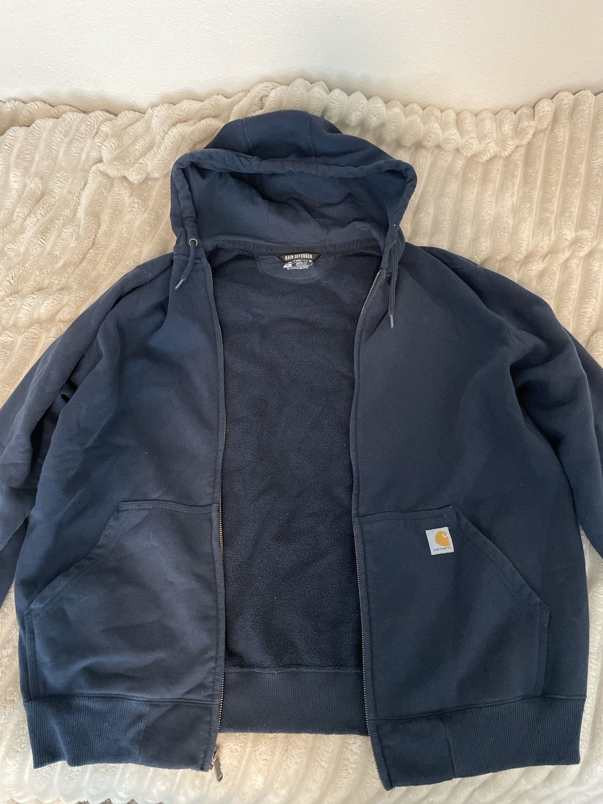 Carhartt Carhartt rain defender zip up hoodie Size US XL / EU 56 / 4 - 4 Thumbnail