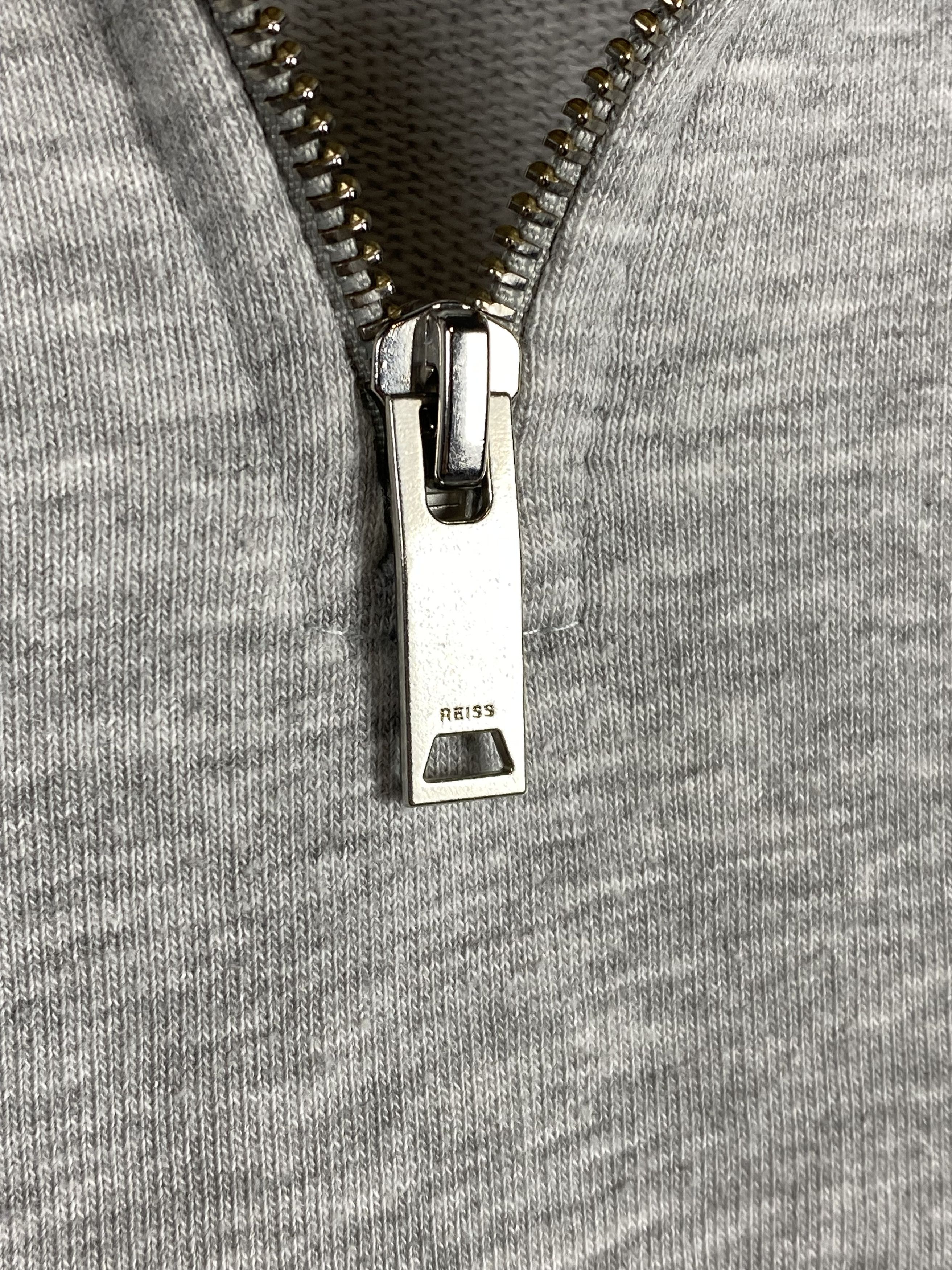 Designer × Reiss Luxury Reiss Old Money 1/3 zip Grey Sweatshirt Size US S / EU 44-46 / 1 - 5 Thumbnail