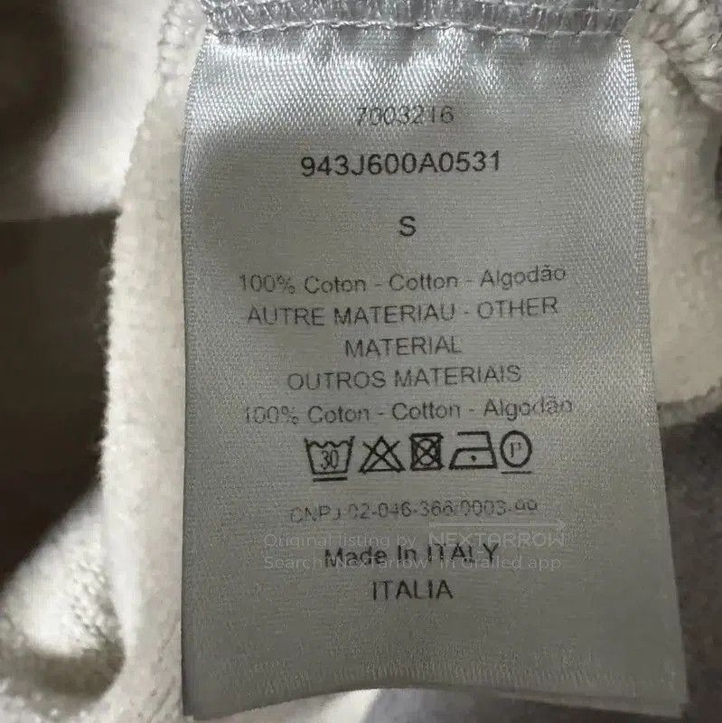 Dior Dior Gray Women's Hoodie . Size S / US 4 / IT 40 - 5 Thumbnail