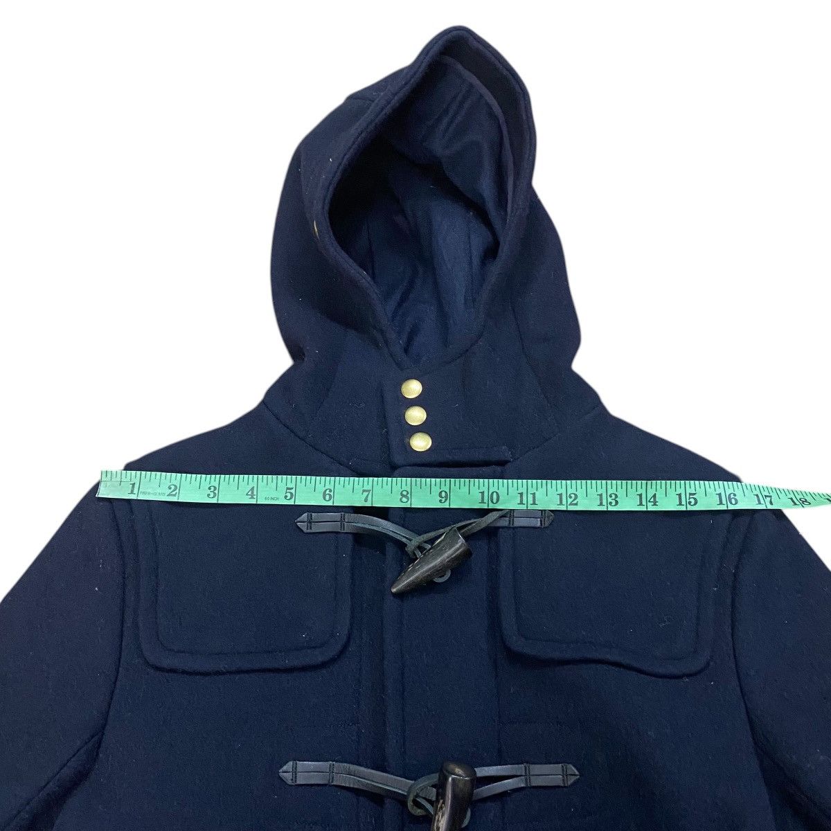 MasterPiece Masterpiece Japan Wool Duffer Coat Hoodie Toggle Jacket Size US S / EU 44-46 / 1 - 17 Thumbnail