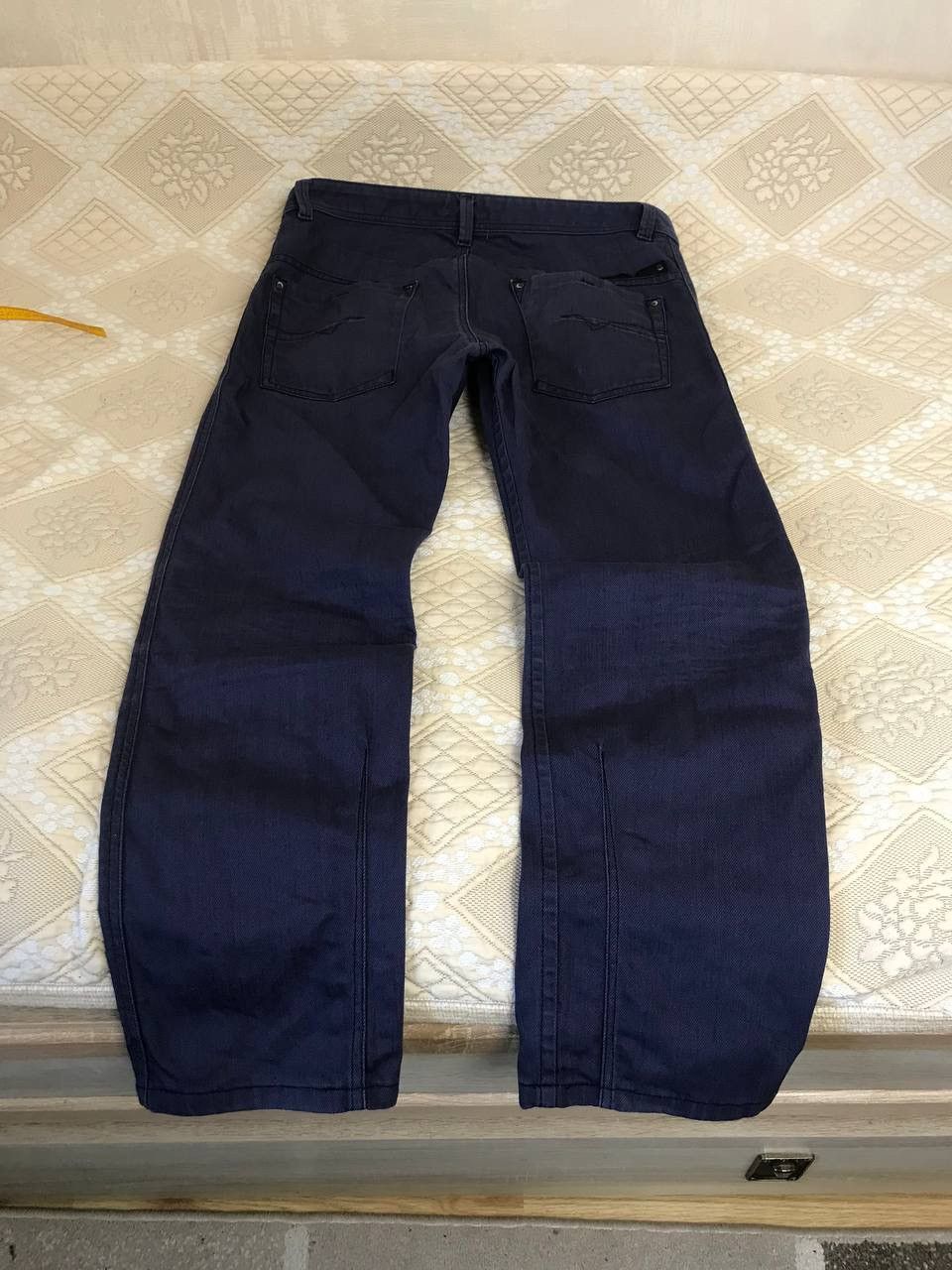 Diesel 🔥 Vintage Diesel Darron Purple Denim Pants Jeans Trousers Size US 34 / EU 50 - 10 Thumbnail