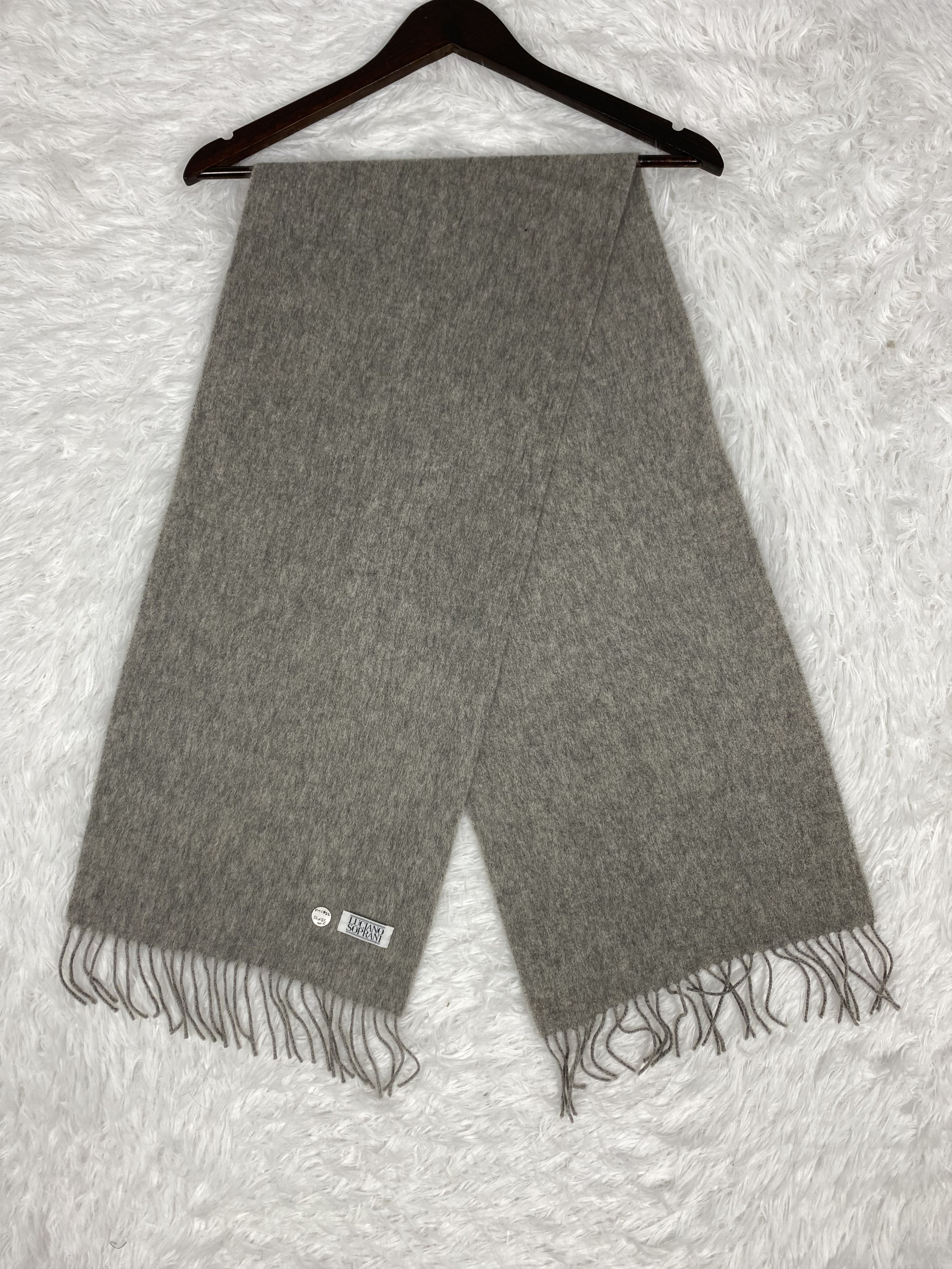 Japanese Brand × Vintage Vintage Luciano Soprani Scarf / Muffler Neckwear PM0122 Size ONE SIZE - 1 Thumbnail