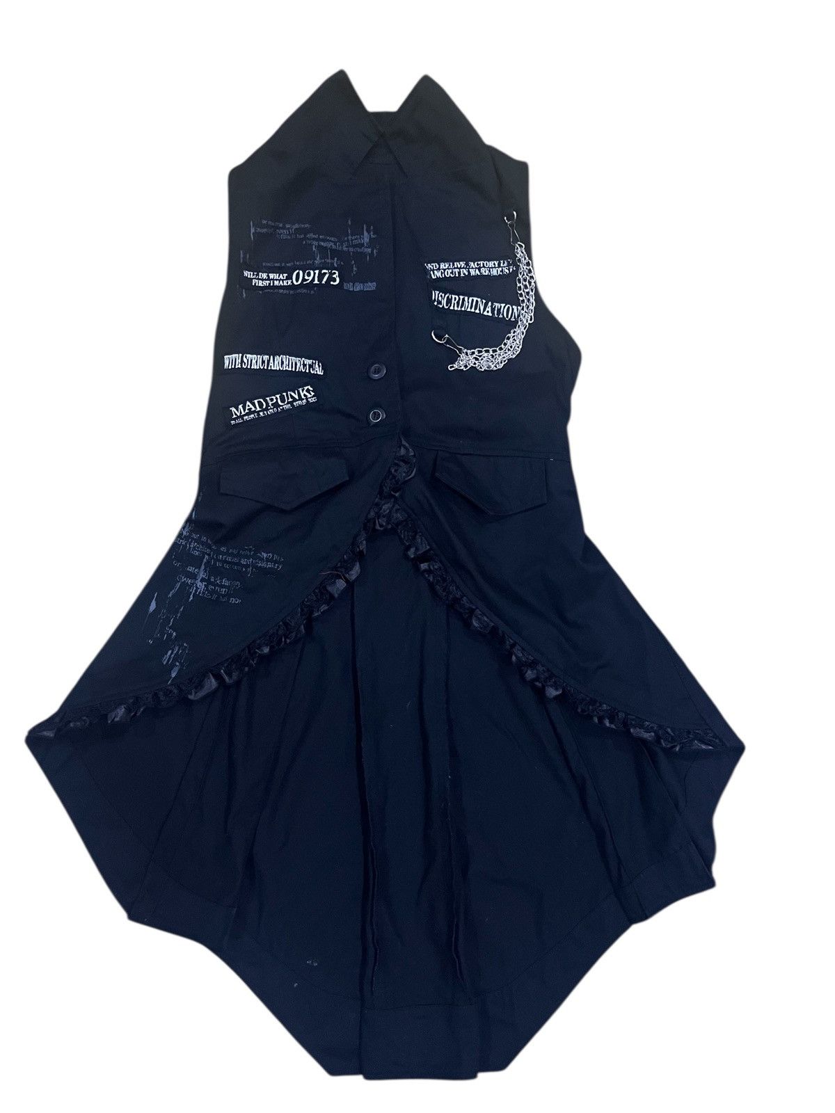 Japanese Brand Mad punk seditionaries punk gothic women sleeveless dress Size M / US 6-8 / IT 42-44 - 1 Thumbnail