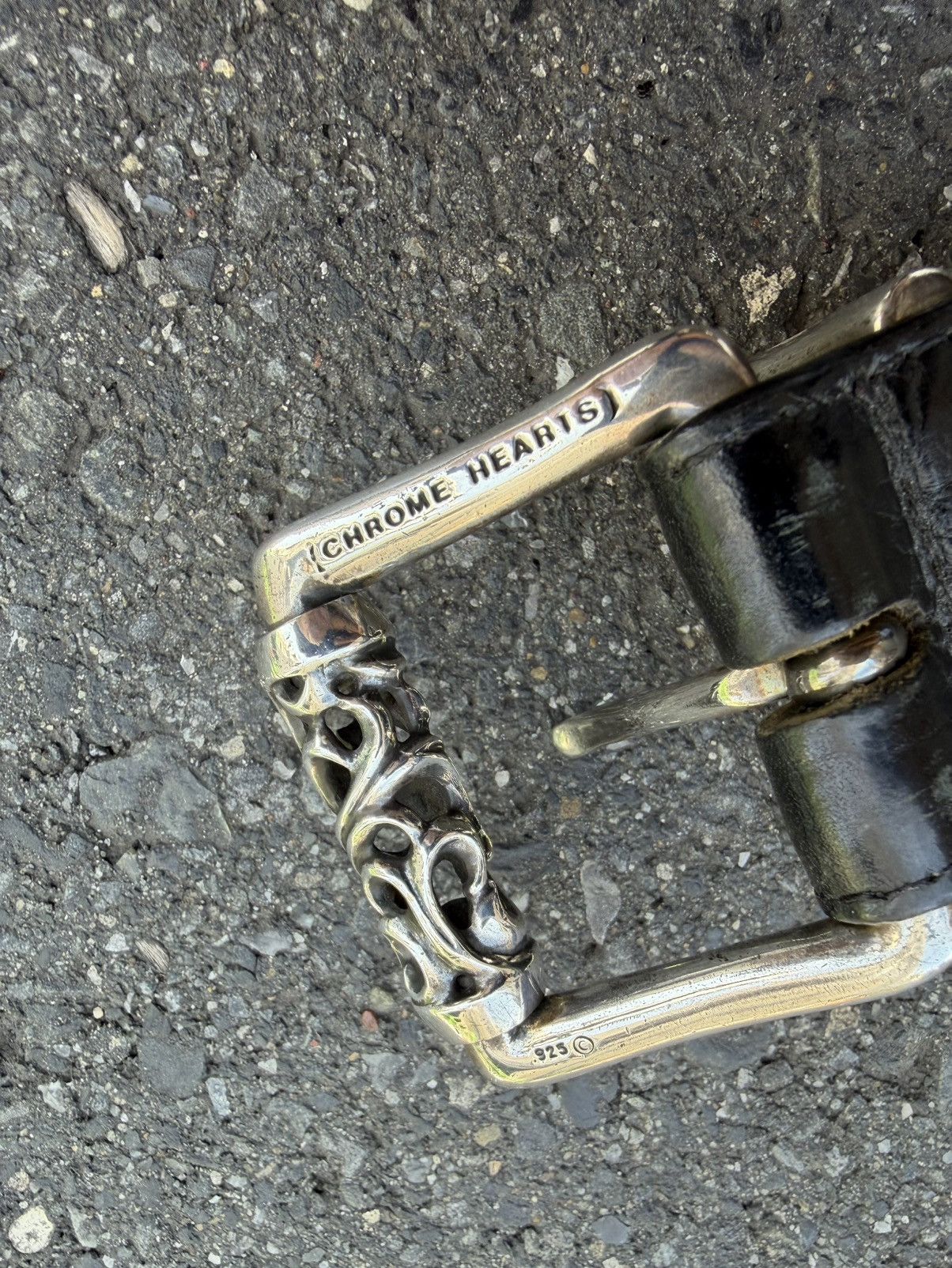 Chrome Hearts Chrome Hearts Roller Belt Size 38 - 6 Thumbnail