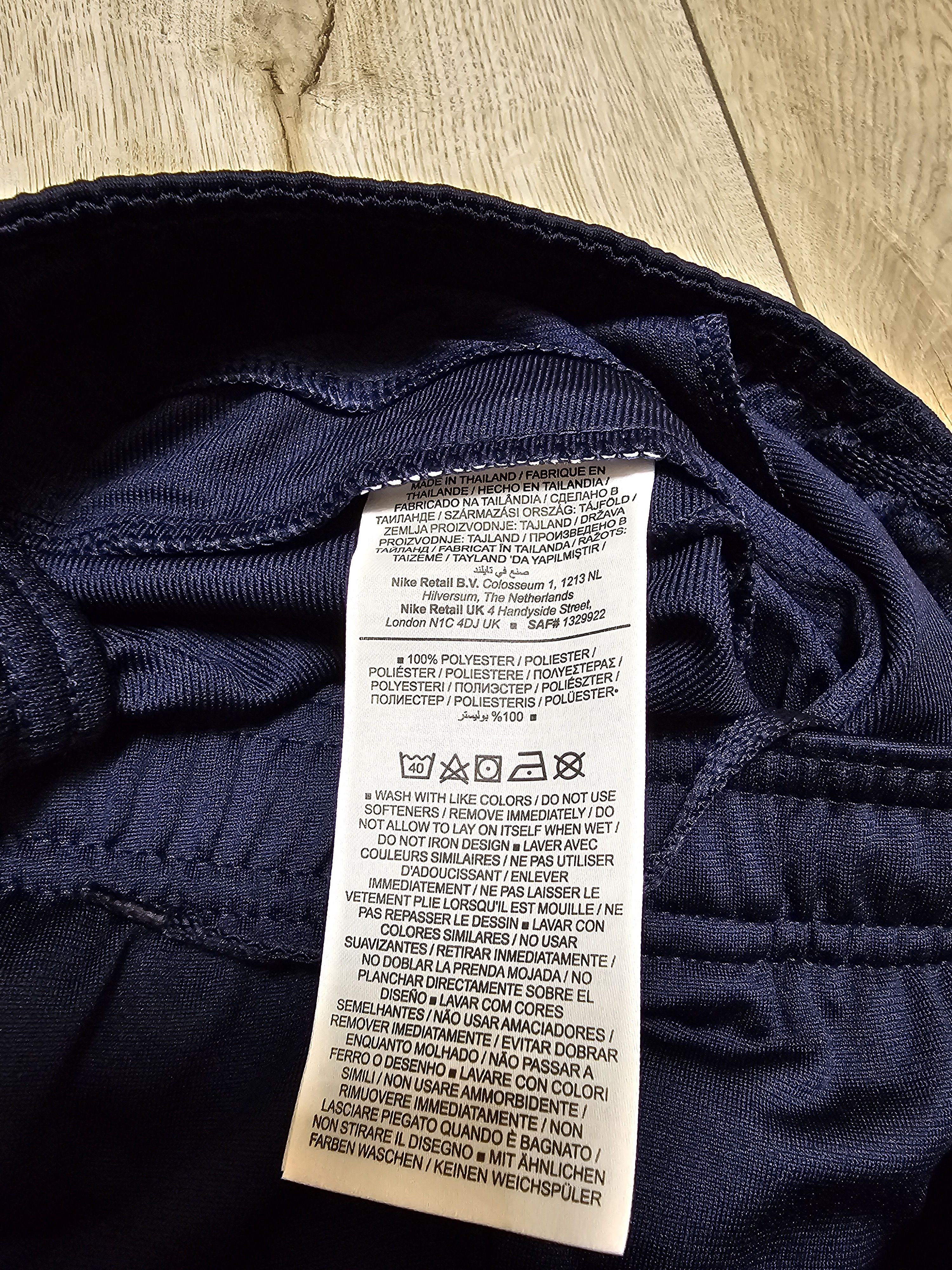 Nike PSG PARIS SAINT-GERMAIN FOOTBALL PANTS SOCCER TRAINING PANTS Size US 28 / EU 44 - 5 Thumbnail