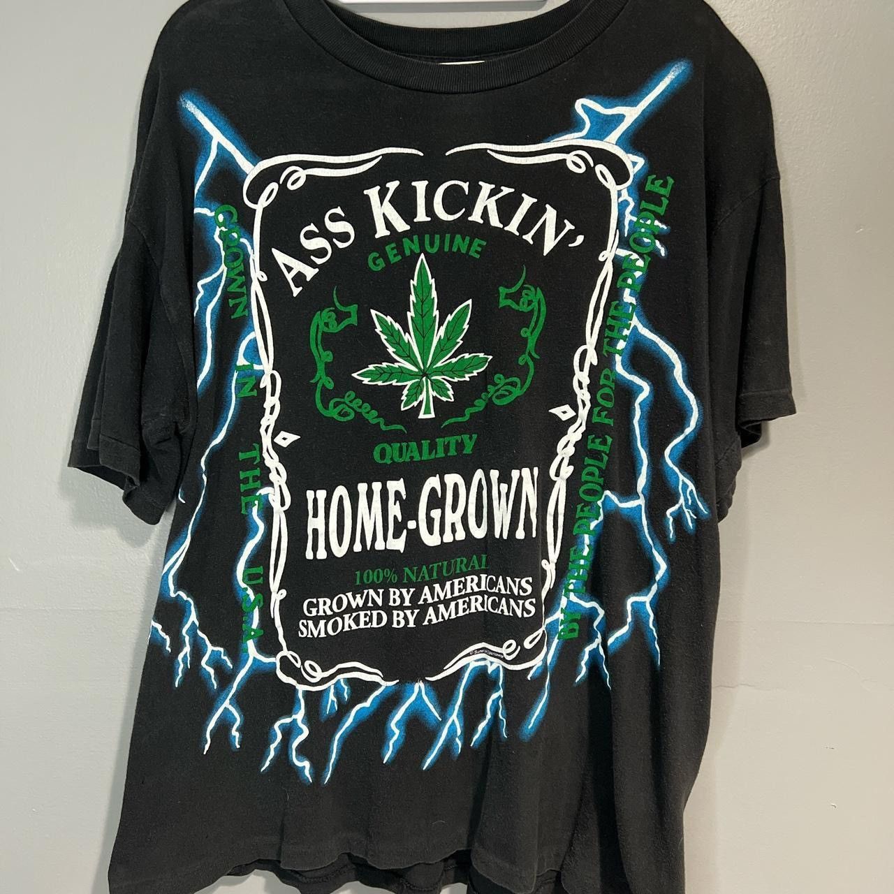 Vintage Vintage American Thunder Jack Daniel’s lightning thunder tee Size US XL / EU 56 / 4 - 1 Thumbnail