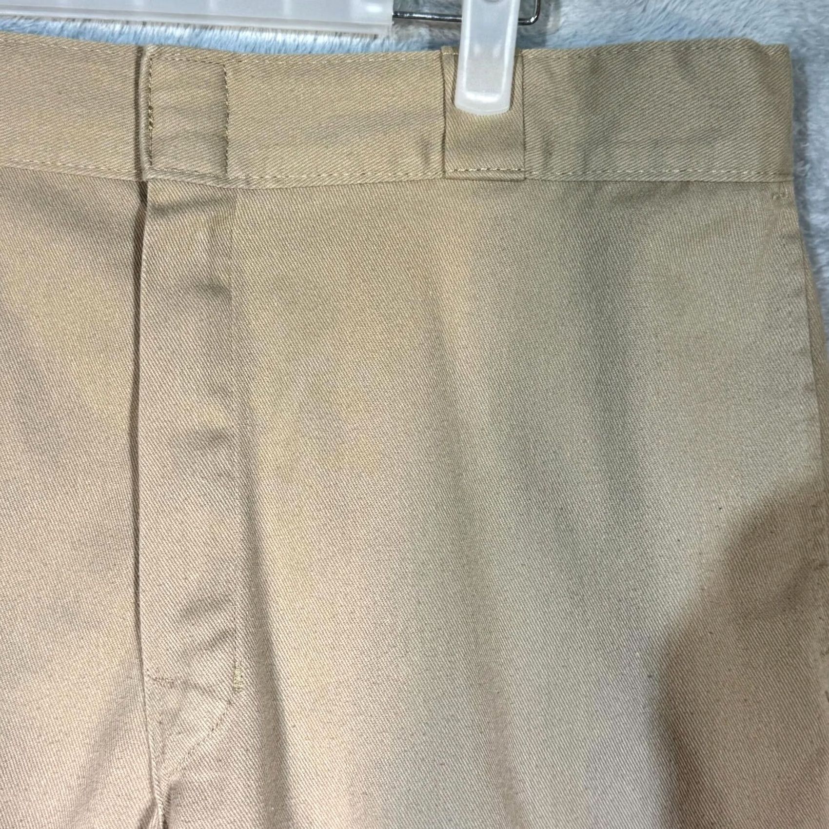 Dickies Dickies 874 Men’s Work Pants Beige Original Fit Flat Front Zip Fly Pants Mens 38 x 32 Flat Front Beige Dickies 874 Size US 38 / EU 54 - 4 Thumbnail