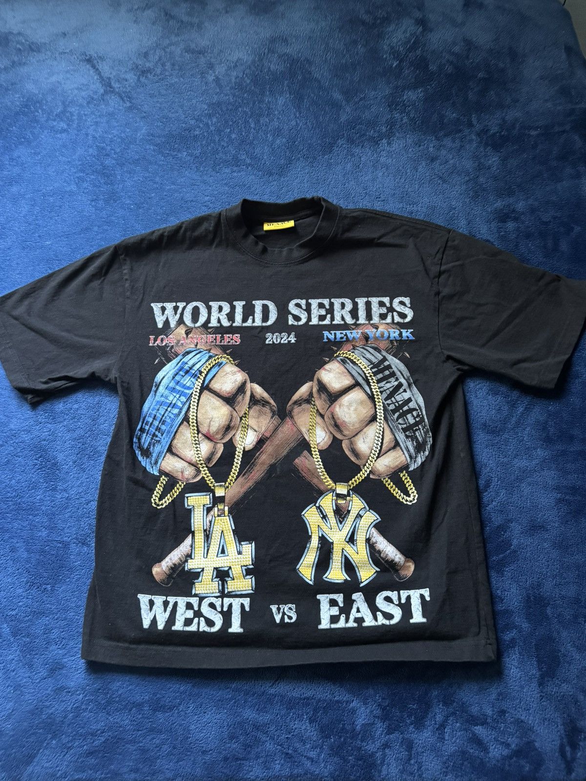 Menace Menace World Series 2024 Dodgers vs Yankees Tee Size US M / EU 48-50 / 2 - 1 Thumbnail