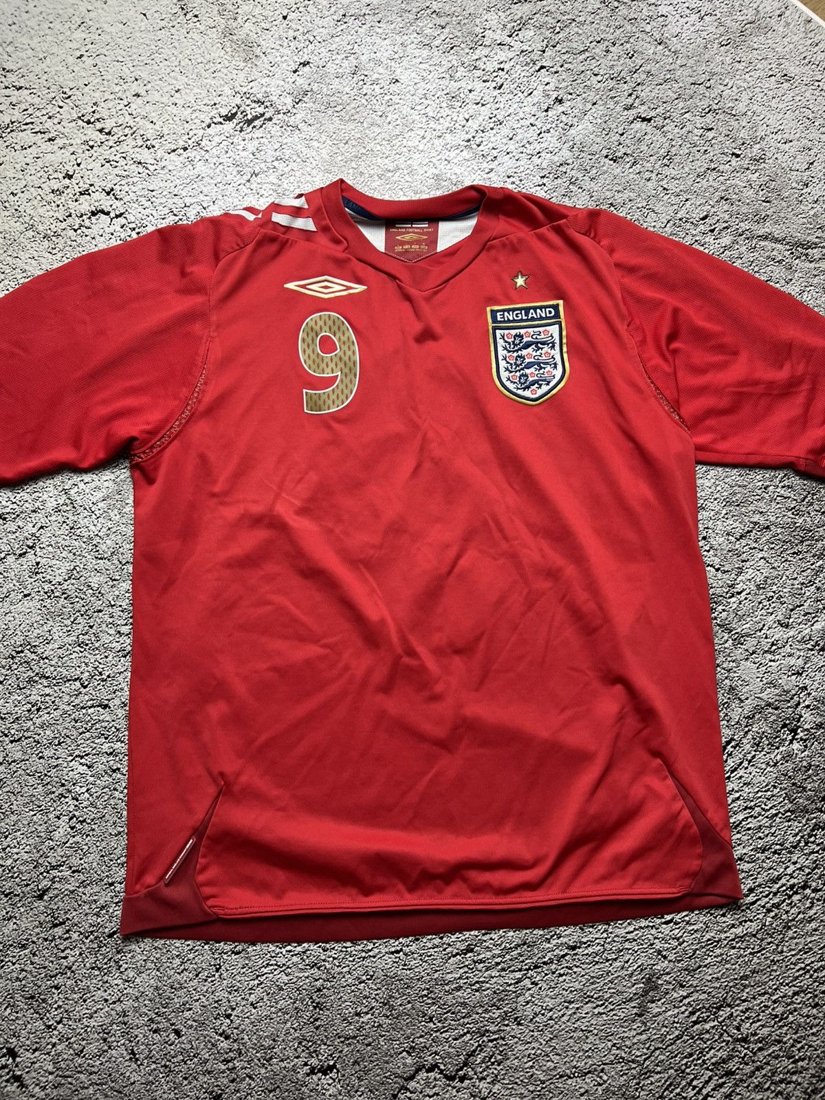 Umbro 2006-2008 England Wayne Rooney umbro vintage jersey y2k Size US L / EU 52-54 / 3 - 2 Thumbnail