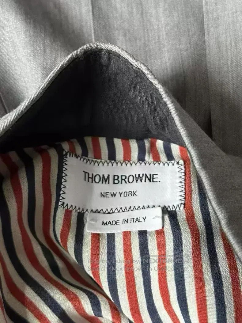 Thom Browne Thom Browne Medium Gray Pleated Skirt Size 26" / US 2 / IT 38 - 4 Thumbnail