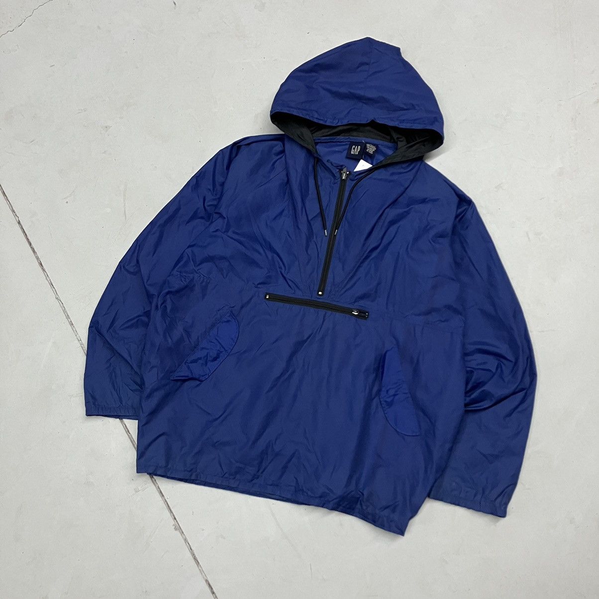 Vintage Vintage 90s Gap Boxy Techwear Anorak Windbreaker