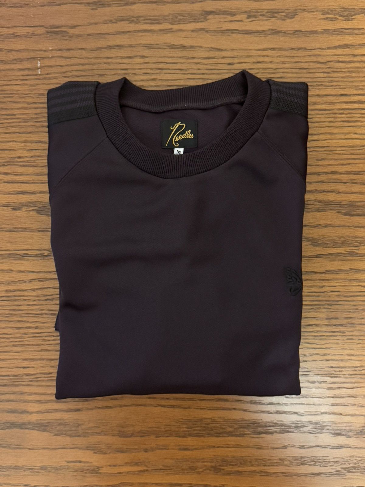 Needles Needles Track Crew Neck Shirt Dark Purple Size US M / EU 48-50 / 2 - 3 Thumbnail