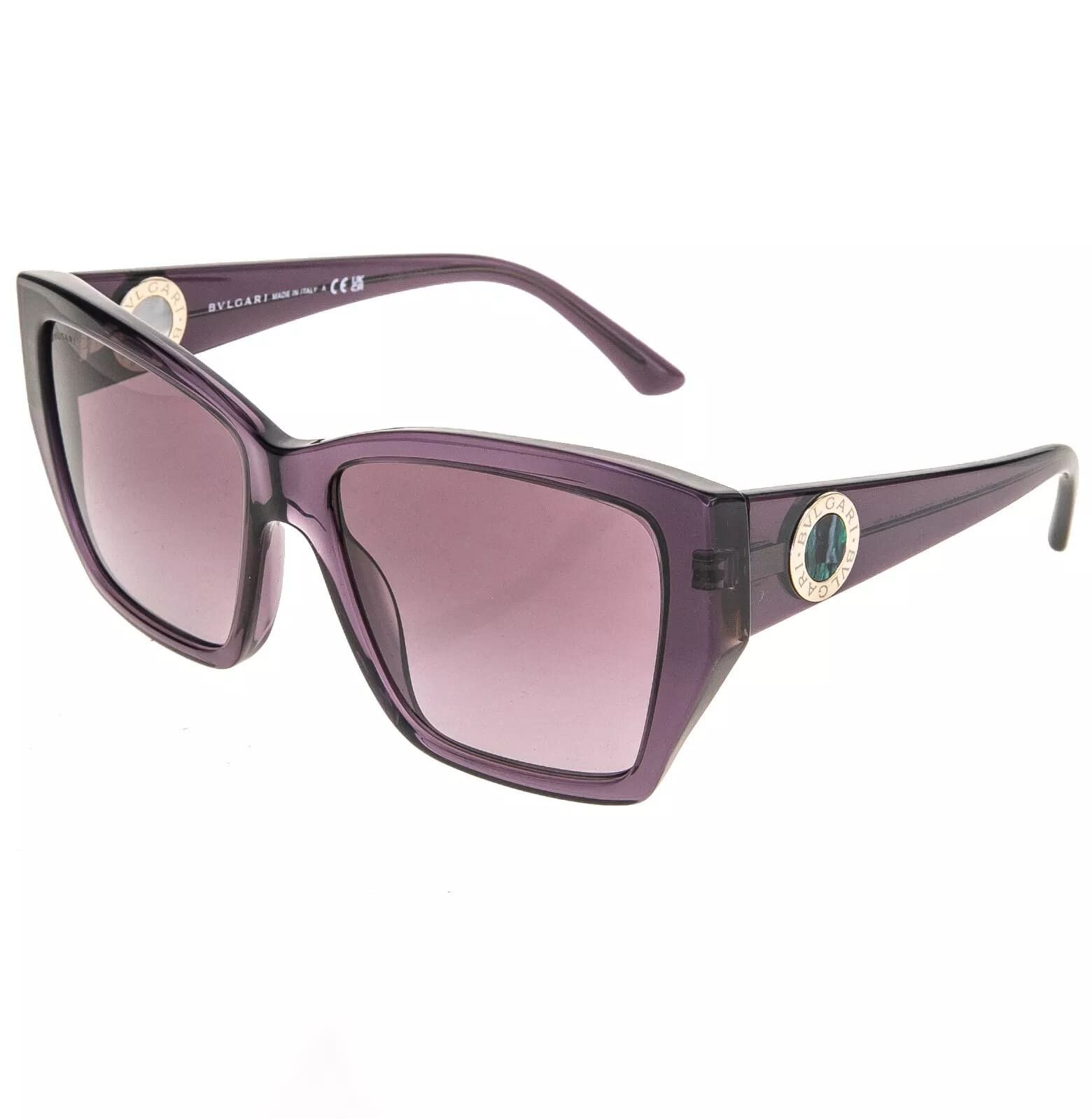 Bvlgari BVLGARI COIN Violet Amethyst Of Logo Sunglasses BV8260 8260 Size ONE SIZE - 7 Thumbnail