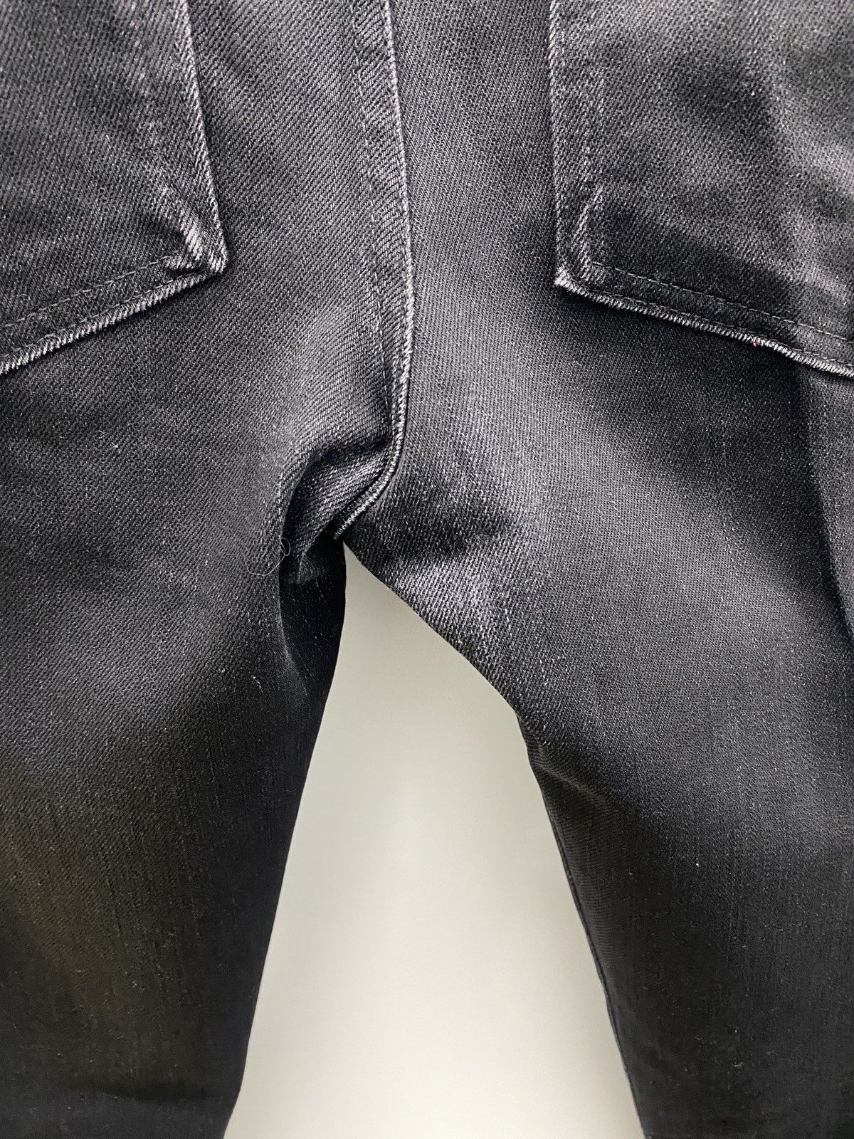 Naked & Famous Super Guy Black Skinny Jeans Size US 35 - 3 Thumbnail