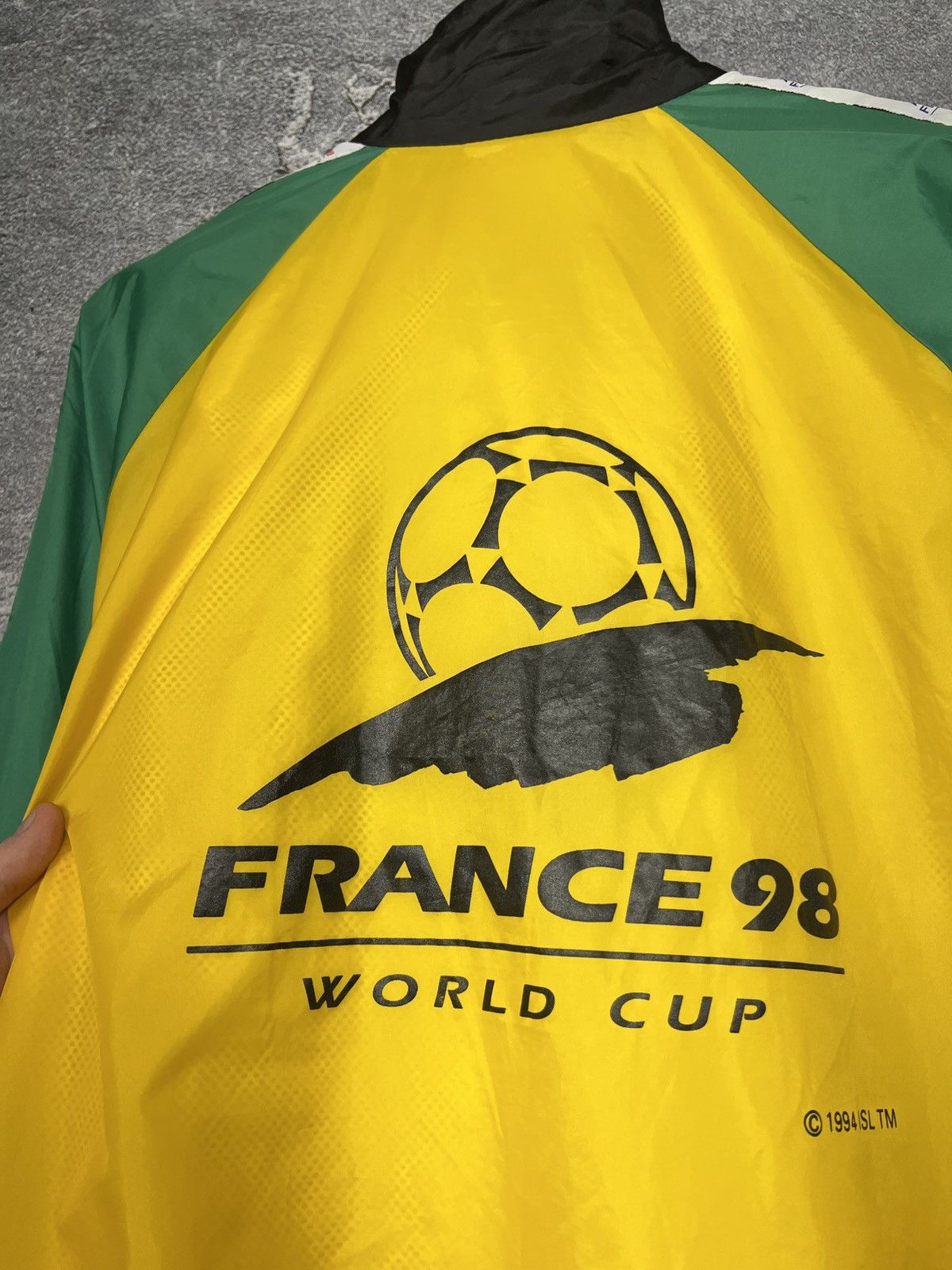 Vintage Rare Vintage Jamaica Fifa World Cup 1998 Jacket Windbreaker Size US XL / EU 56 / 4 - 14 Thumbnail