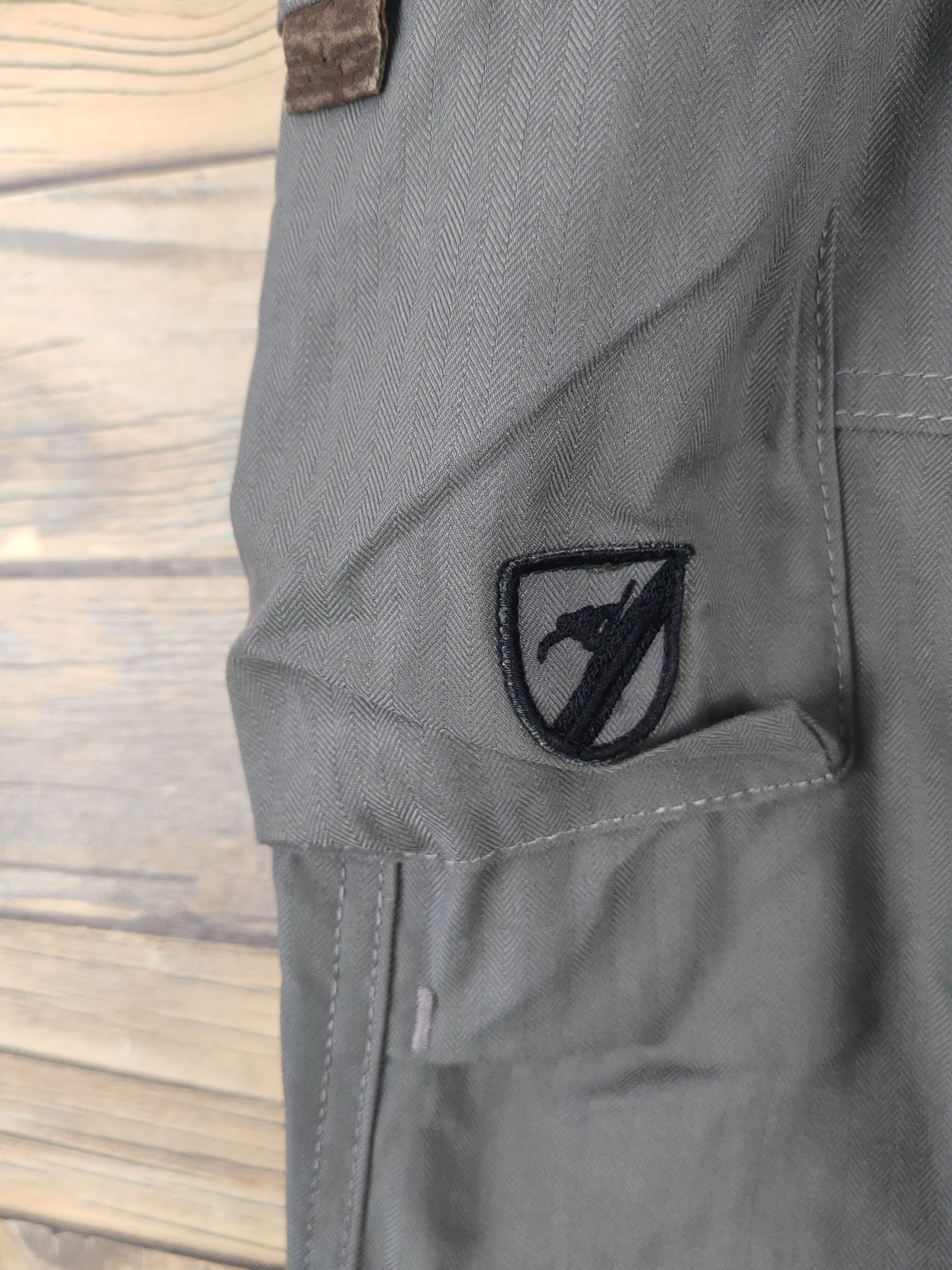 Japanese Brand DL Estiva Snowboarding Dark Gray Tactical Cargo Pants #1784 Size US 27 - 3 Thumbnail