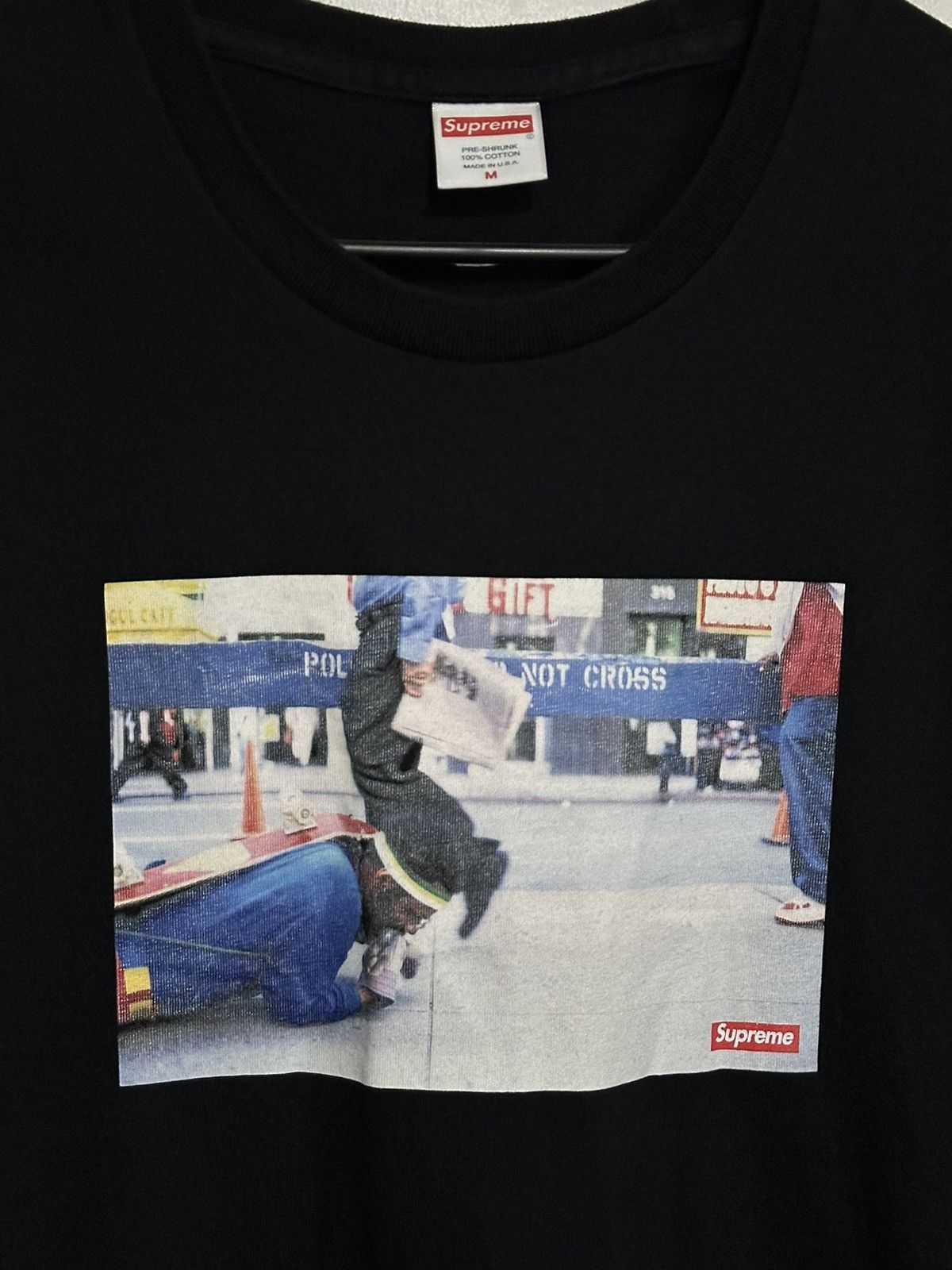 ♥Spreme Pope.L Training Crawl Tee Black♥ Supreme Pope.L Training Crawl Tee Black Men's - FW22 - US
