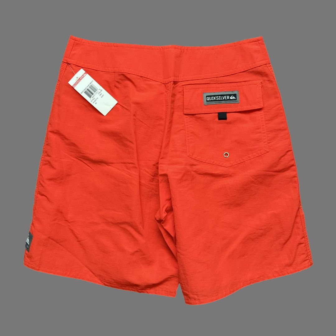 Quiksilver Vintage 90s Surf Quiksilver 18" Orange Boardshorts Size 30 Size US 30 / EU 46 - 6 Thumbnail