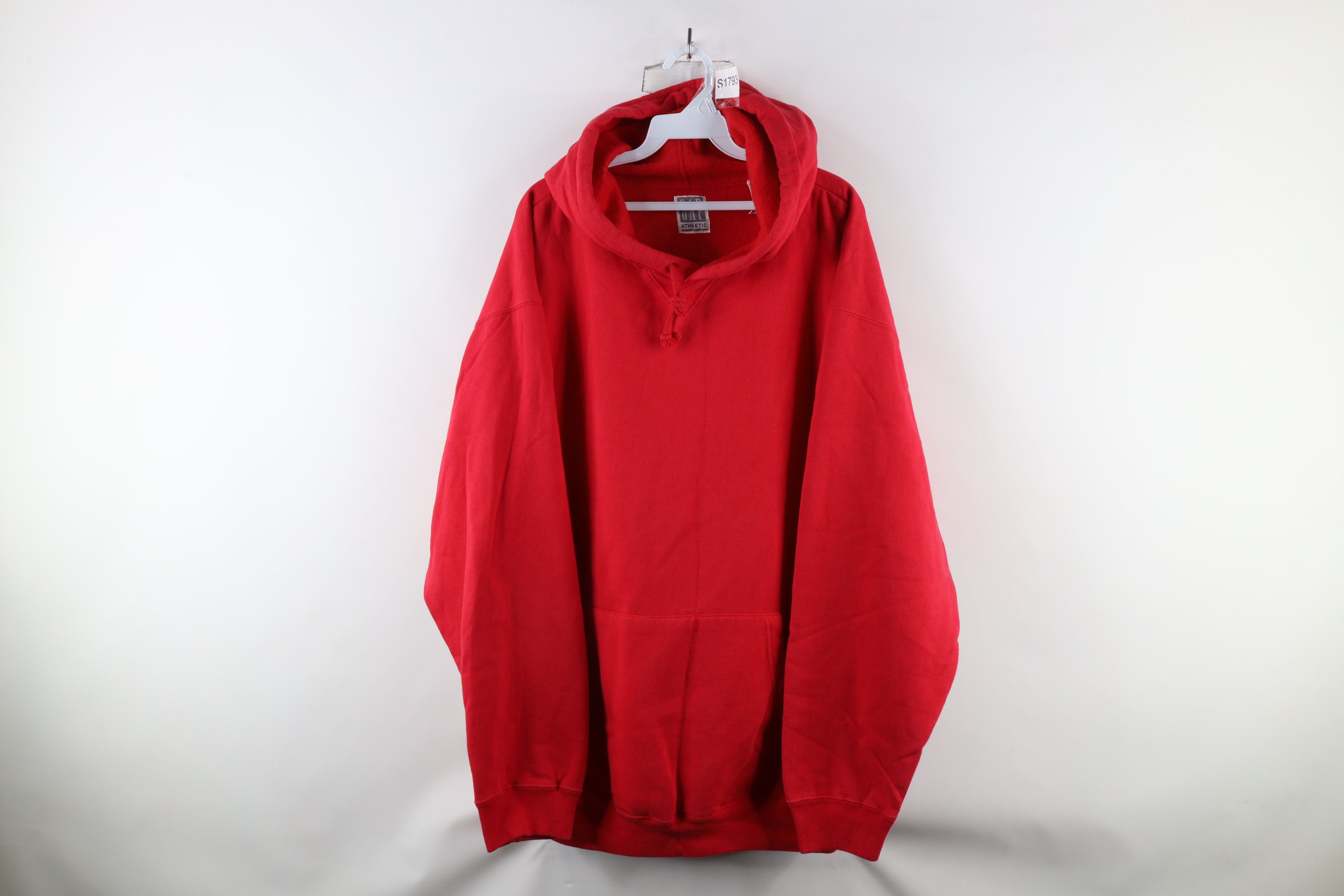 Gap × Vintage Vintage 90s Gap Athletic Baggy Fit Hoodie Sweatshirt USA Size ONE SIZE - 1 Thumbnail