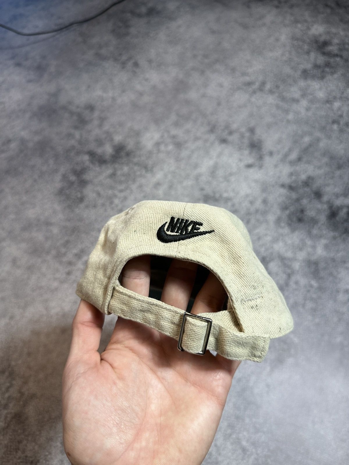 Nike × Vintage Y2K Vintage Nike Cap Swoosh Streetwear Logo 90s Casual Hat Size ONE SIZE - 3 Thumbnail