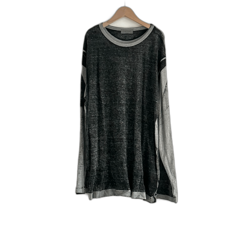 Yohji Yamamoto Cold Dye Long Sleeve T-shirt