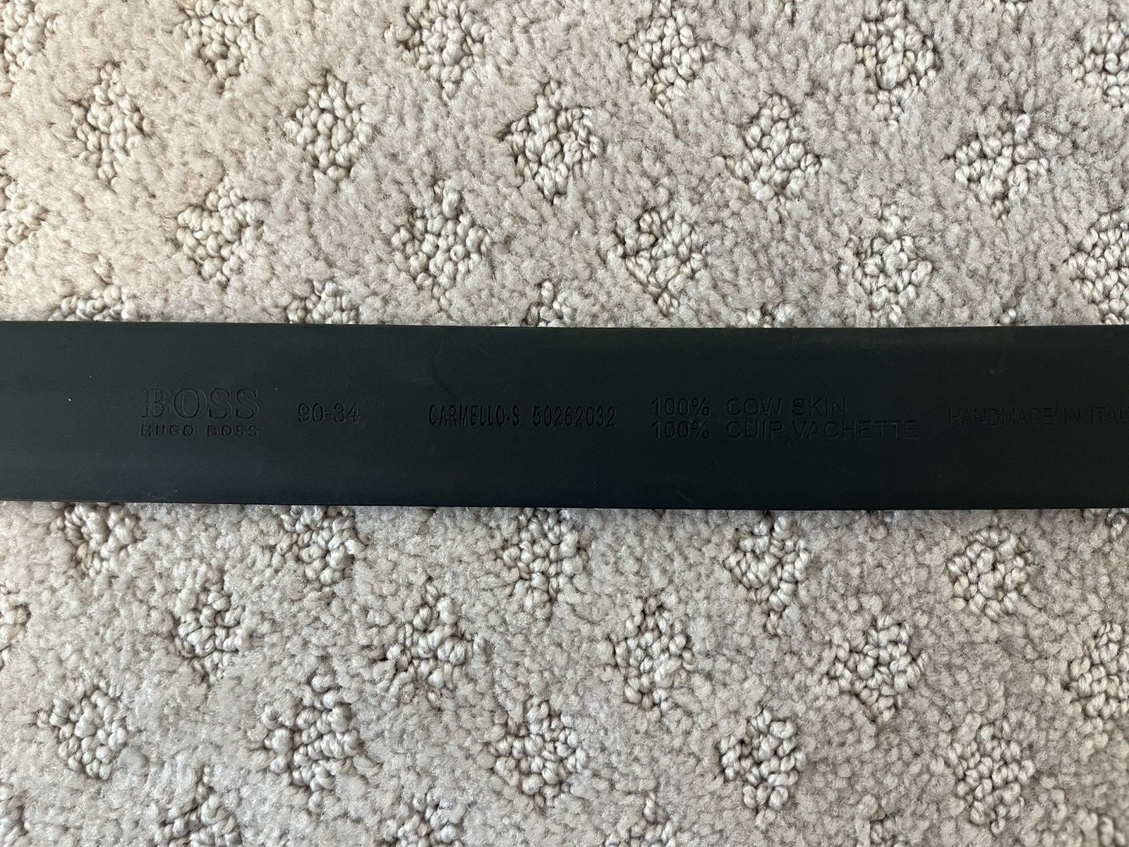 Hugo Boss Hugo Boss Black Belt Size 34 - 3 Thumbnail