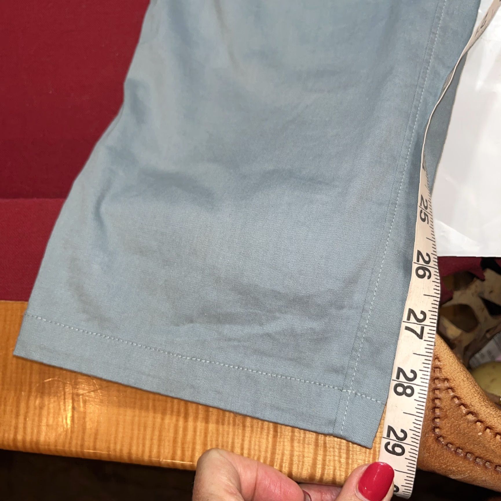 Lululemon Lululemon Pants Mens 32 Khaki Slim Light GREEN ABC Commission Casual Size US 32 / EU 48 - 3 Thumbnail